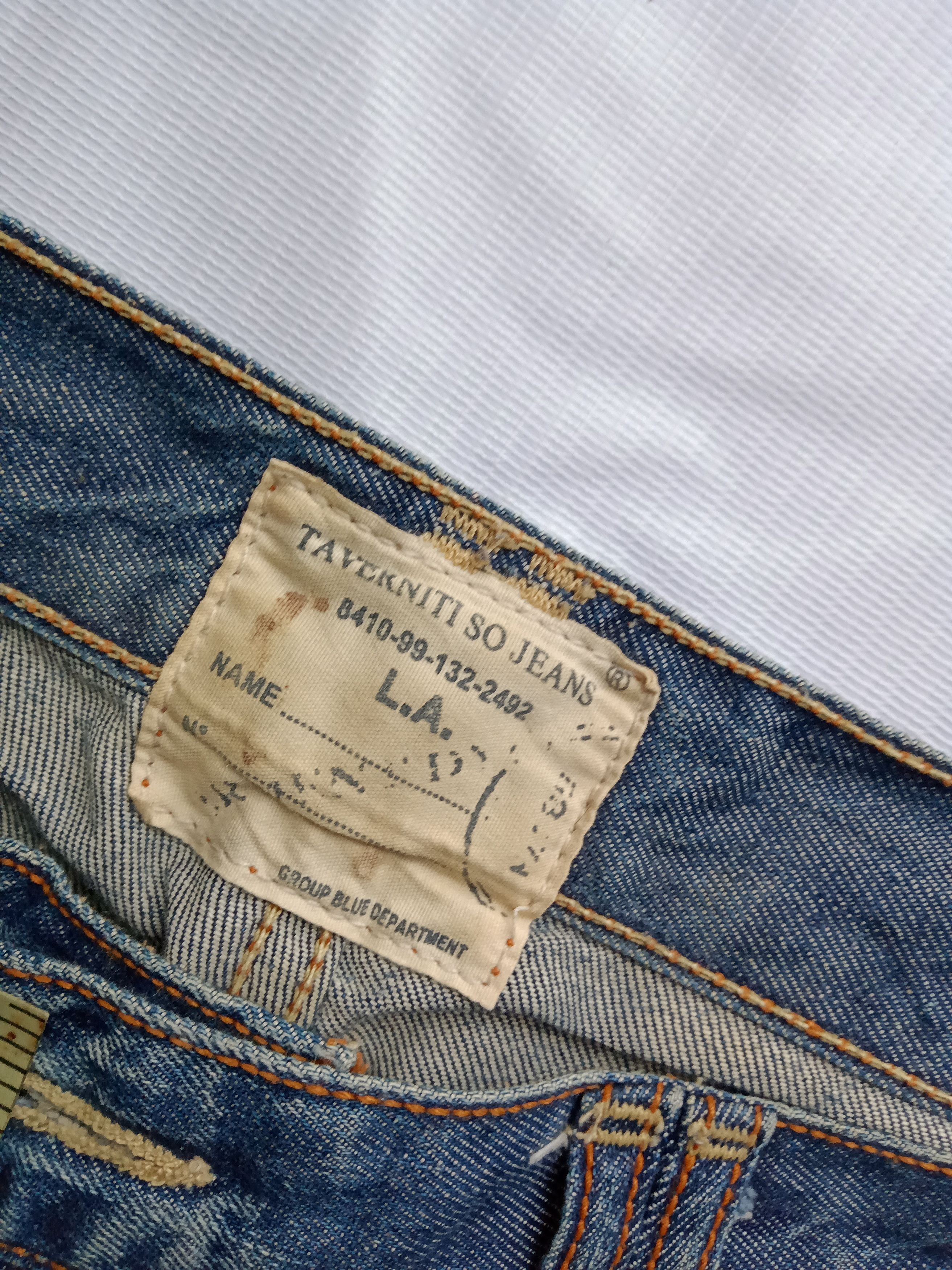 Japanese Brand × Jimmy Taverniti TAVERNITI SO JEANS Size US 36 / EU 52 - 8 Thumbnail