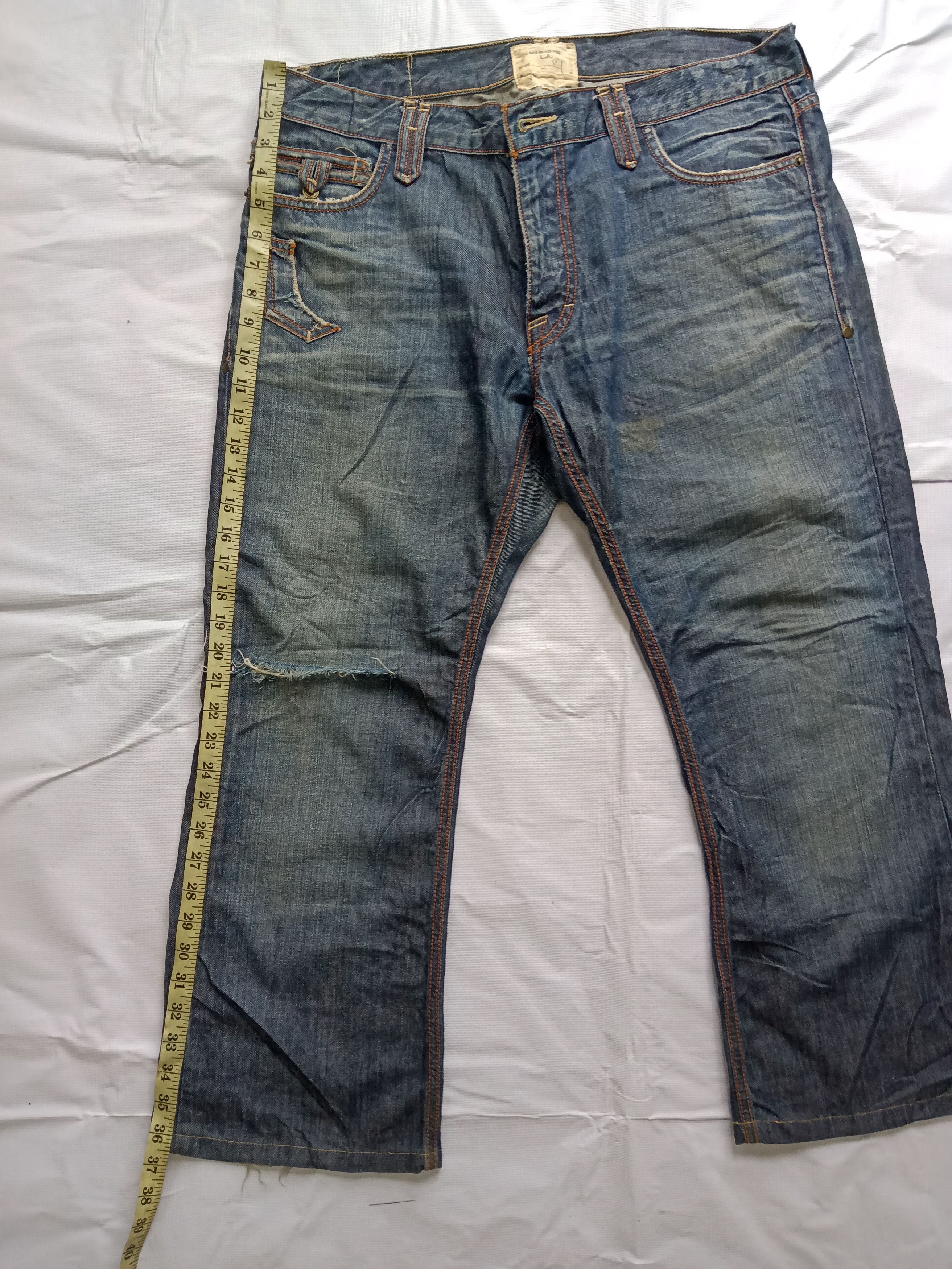 Japanese Brand × Jimmy Taverniti TAVERNITI SO JEANS Size US 36 / EU 52 - 5 Thumbnail