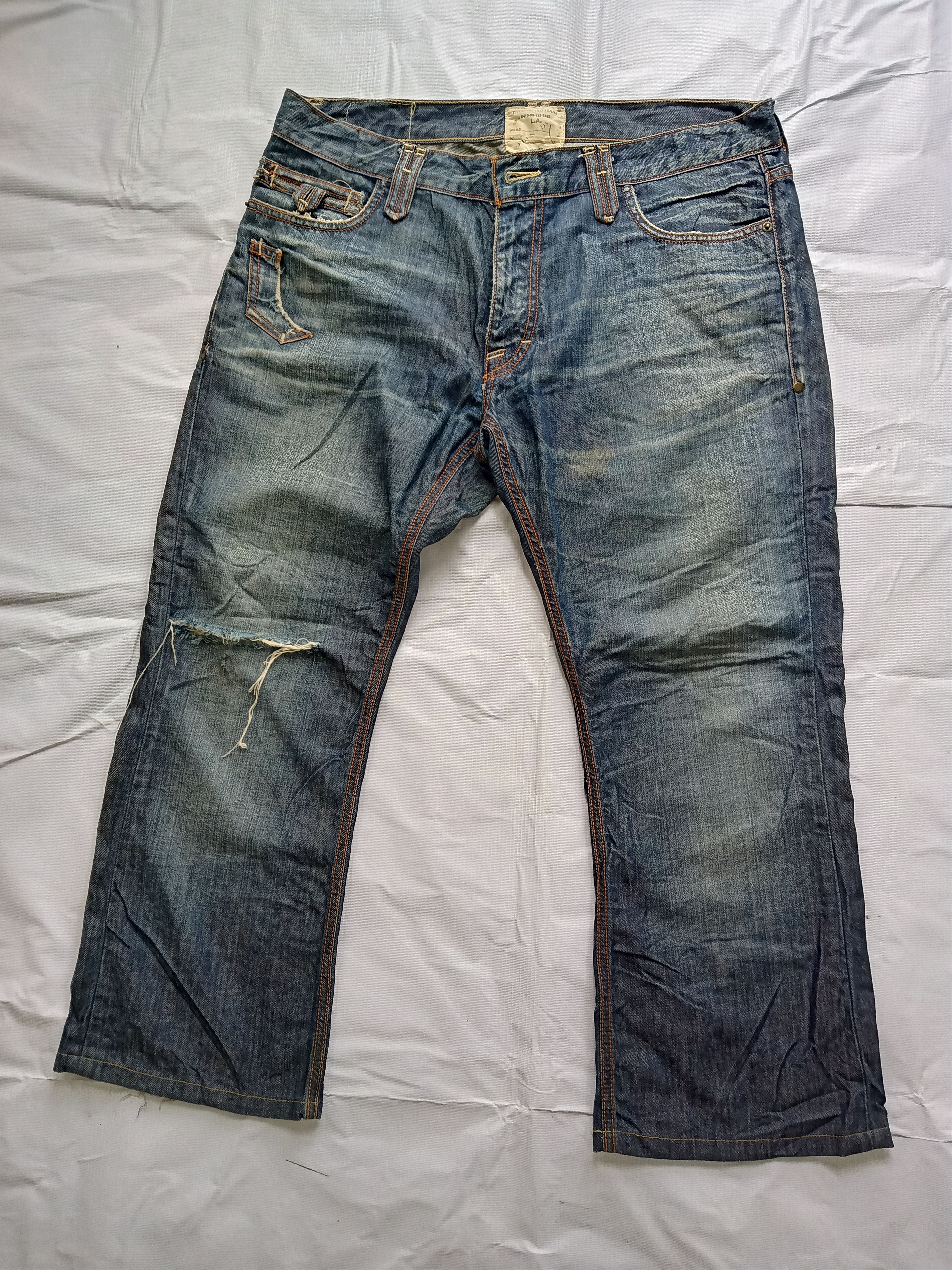 Japanese Brand × Jimmy Taverniti TAVERNITI SO JEANS Size US 36 / EU 52 - 1 Thumbnail