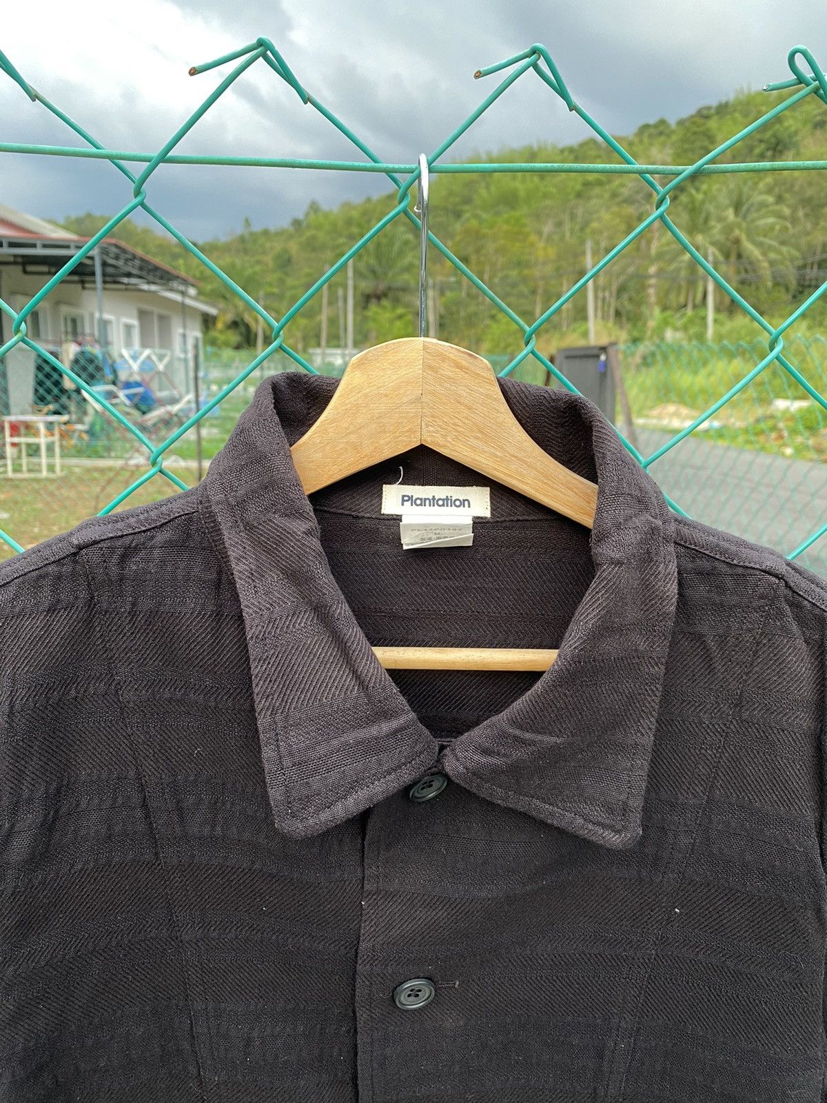Issey Miyake × Japanese Brand Designer Plantation Button Up Jacket Size M / US 6-8 / IT 42-44 - 3 Thumbnail