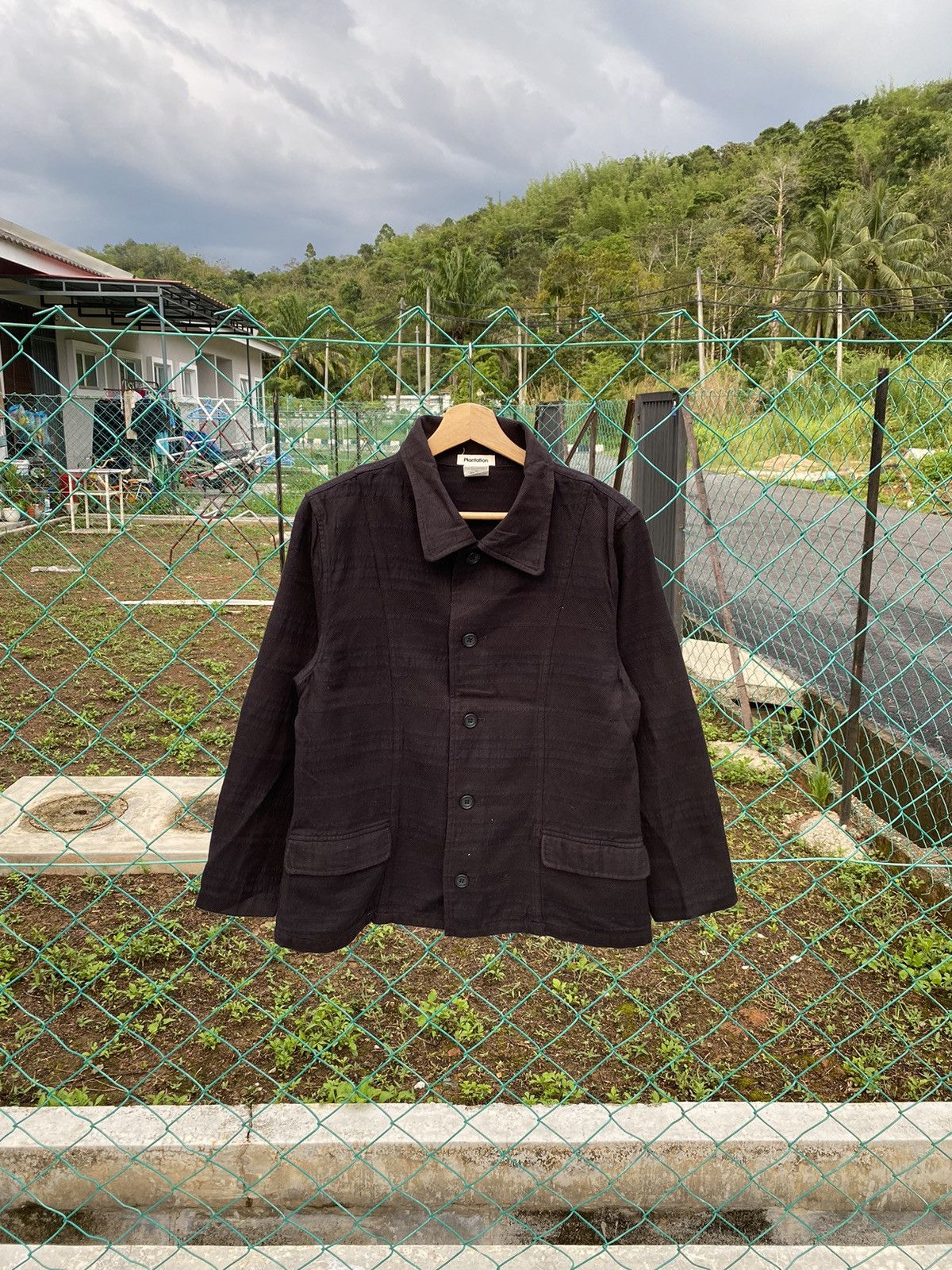 Issey Miyake × Japanese Brand Designer Plantation Button Up Jacket Size M / US 6-8 / IT 42-44 - 1 Thumbnail