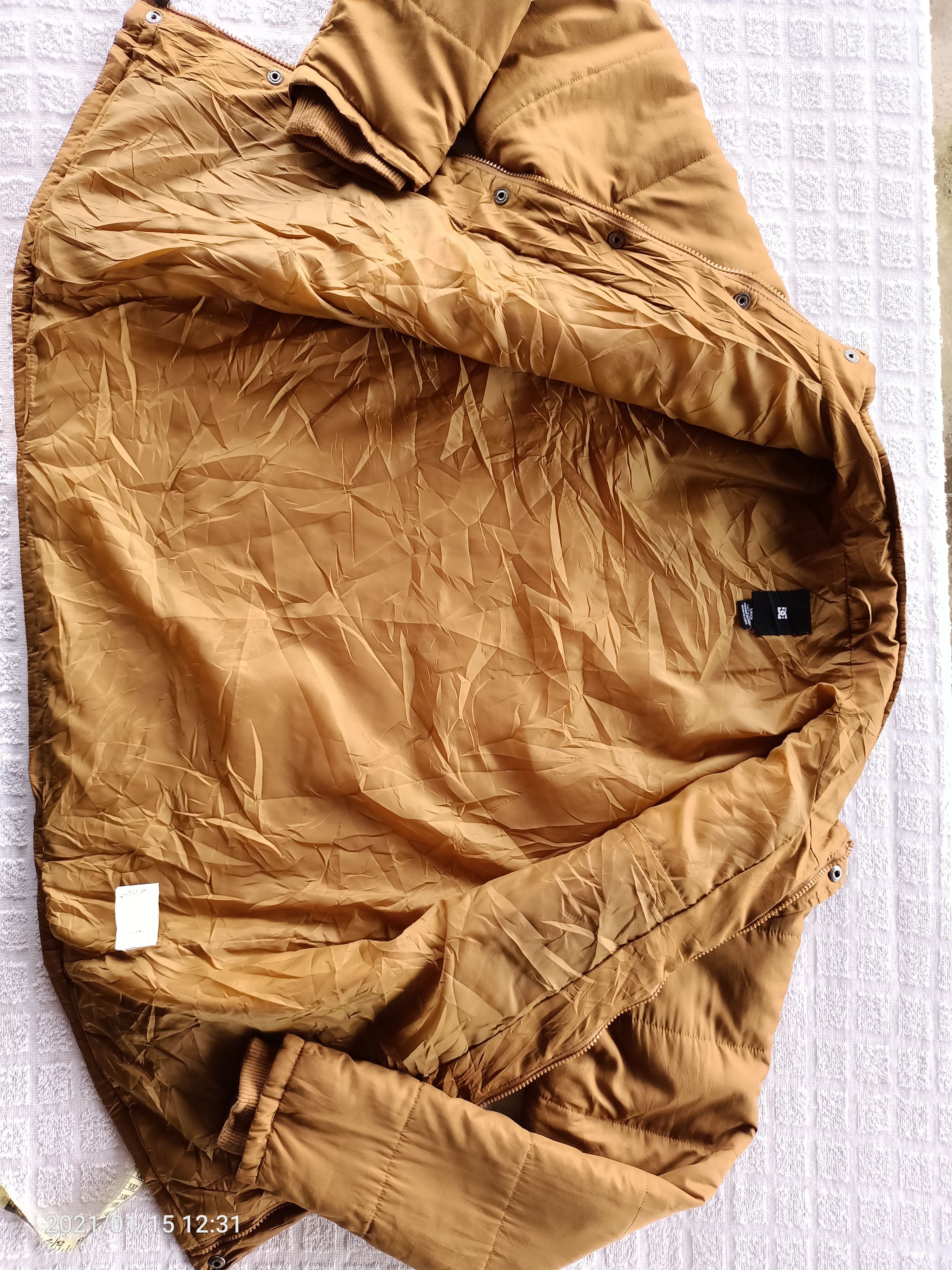 DC × Flannel DCSHOECOUSA DC SHOE Skateboarding Puffer Jacket Size US S / EU 44-46 / 1 - 5 Thumbnail