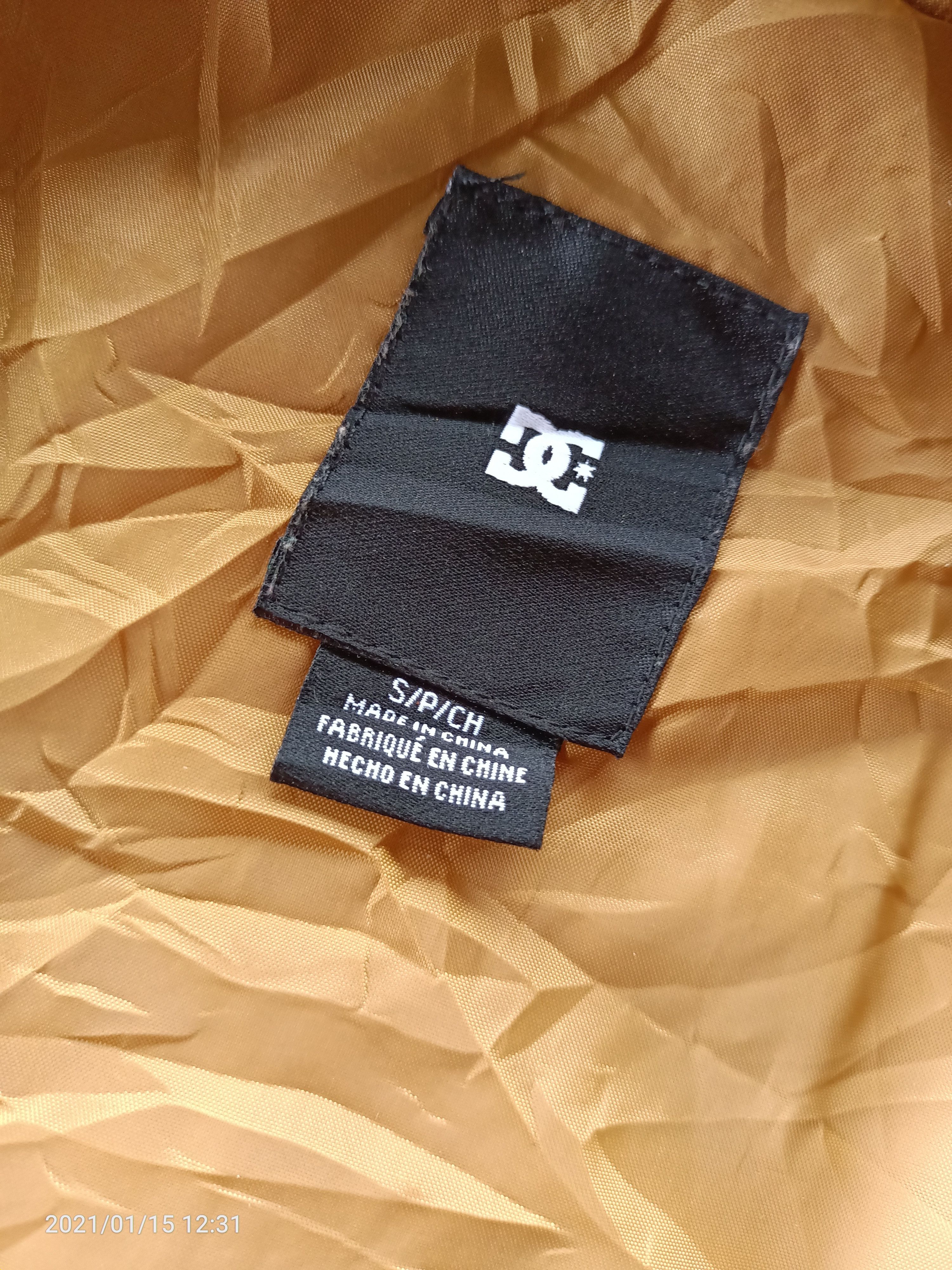 DC × Flannel DCSHOECOUSA DC SHOE Skateboarding Puffer Jacket Size US S / EU 44-46 / 1 - 6 Thumbnail