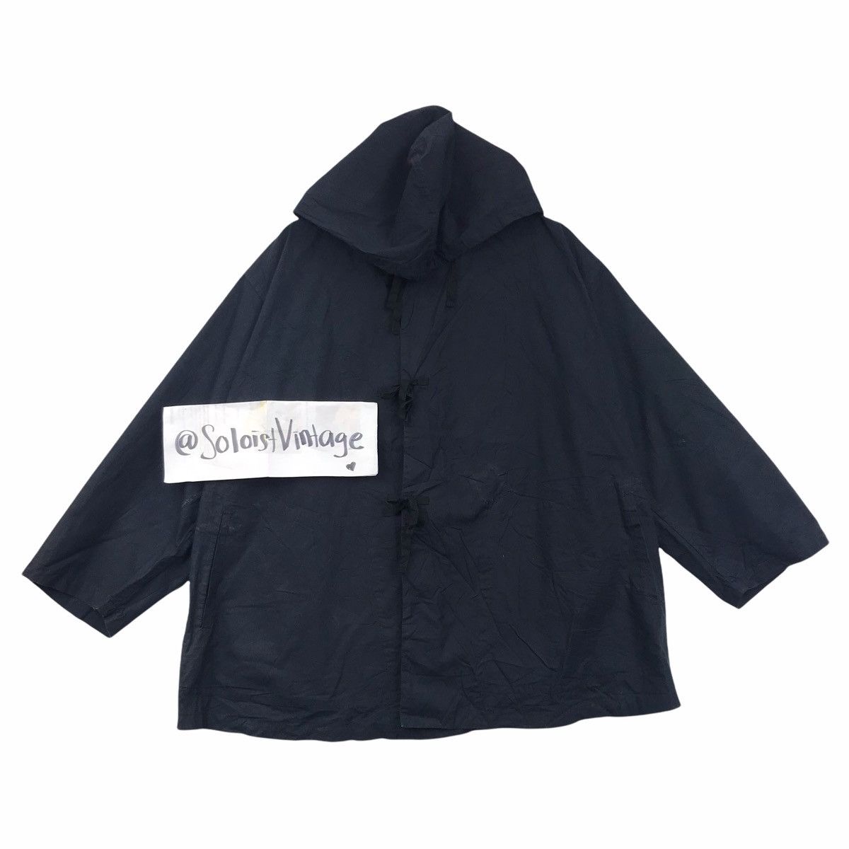 Japanese Brand SARAHWEAR Japanese Brand Black Hoodie Jacket Size US XL / EU 56 / 4 - 1 Thumbnail