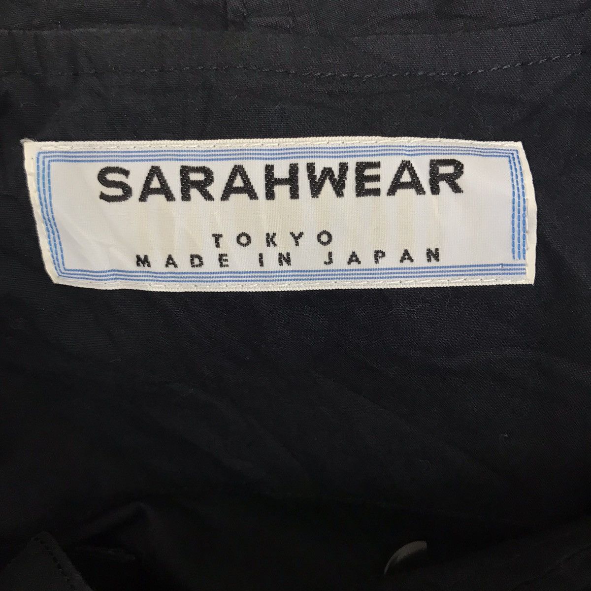 Japanese Brand SARAHWEAR Japanese Brand Black Hoodie Jacket Size US XL / EU 56 / 4 - 3 Thumbnail