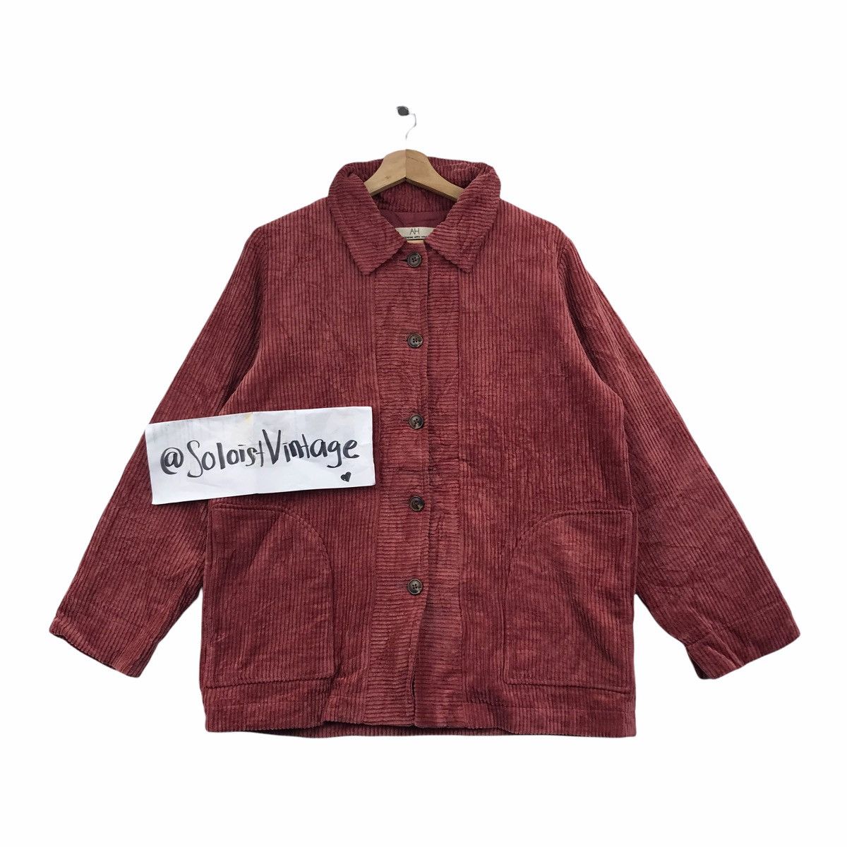 Japanese Brand ABUCHI Inc APPLE HOUSE Abahouse Japan Corduroy Jacket Size US L / EU 52-54 / 3 - 1 Thumbnail