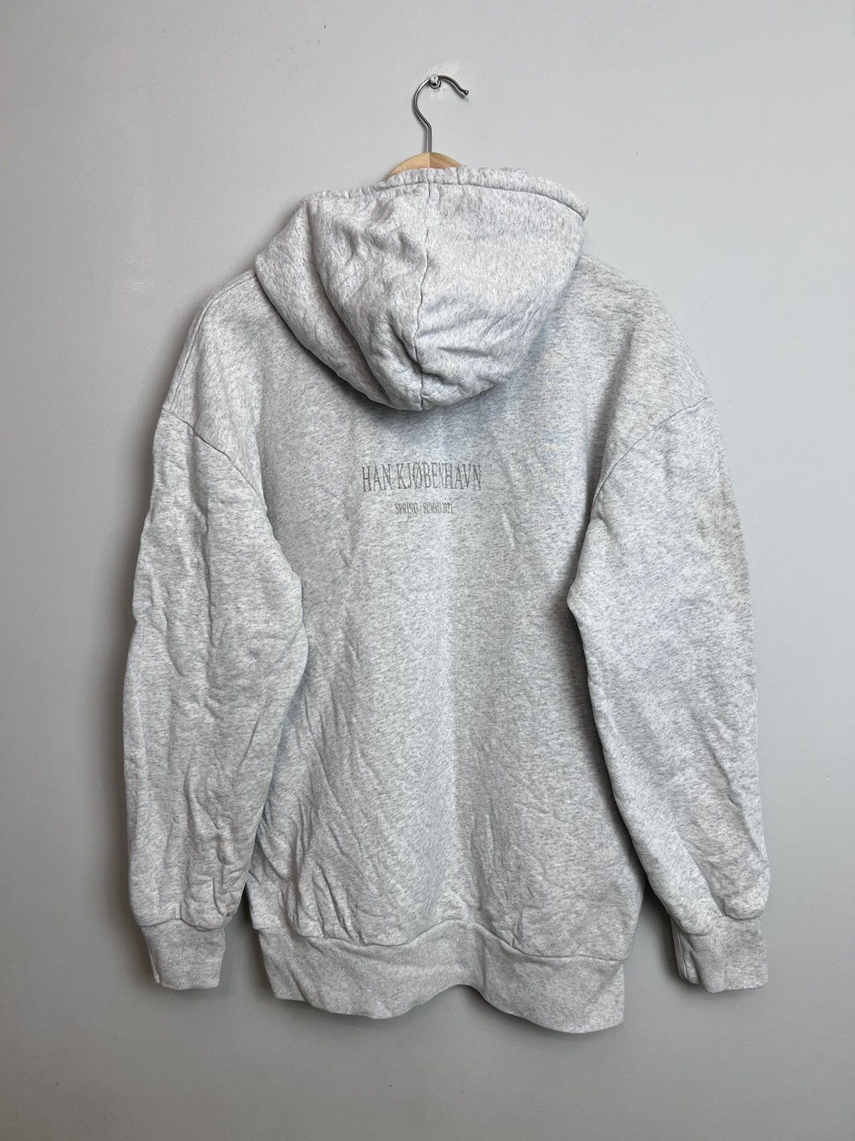 Han Kjobenhavn Rare Han Kjobenhavn Logo Tribal Hoodie Hype Streetwear Mediu Size US M / EU 48-50 / 2 - 2 Thumbnail