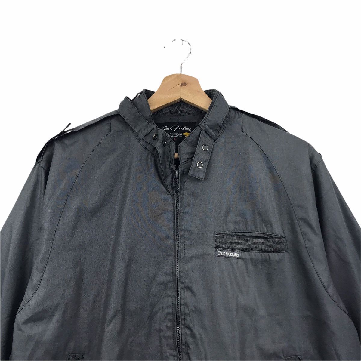 Japanese Brand JACK NICKLAUS Japanese Brand Classic Style Grey Hoodie Jacke Size US L / EU 52-54 / 3 - 2 Thumbnail