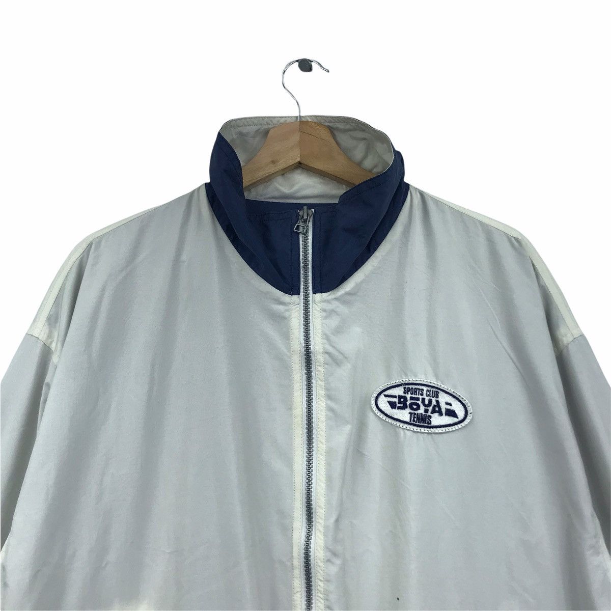 Vintage BOYA TENNIS Sport Club Sportswear Reversible Jacket Size US XXL / EU 58 / 5 - 5 Thumbnail