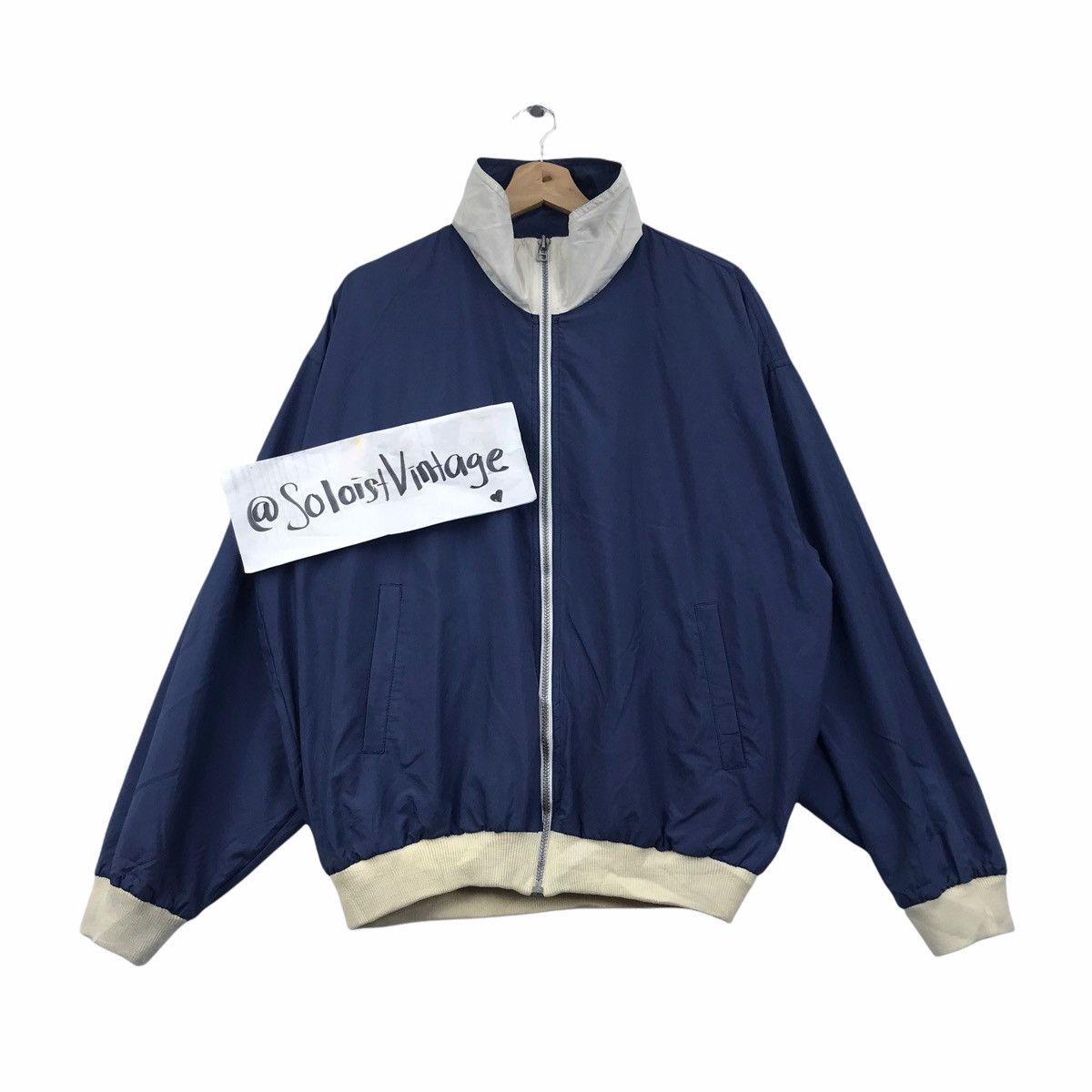 Vintage BOYA TENNIS Sport Club Sportswear Reversible Jacket Size US XXL / EU 58 / 5 - 1 Thumbnail