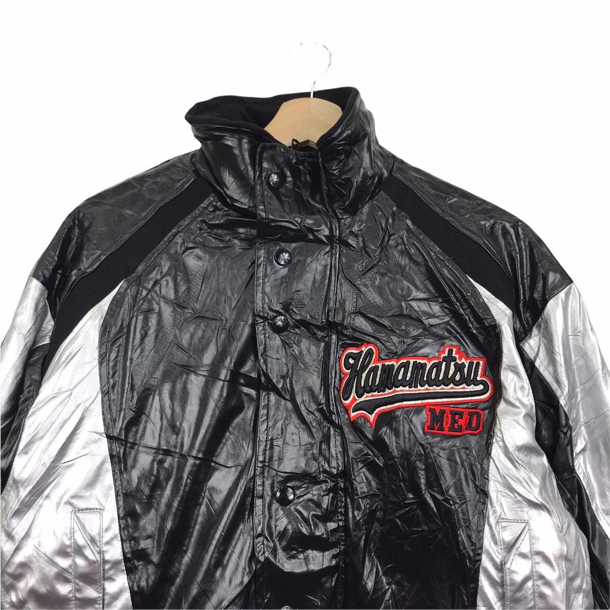 Mizuno N.W.T HAMAMATSU MED MIZUNO Tadakuni Polyester Bomber Jacket Size US M / EU 48-50 / 2 - 2 Thumbnail