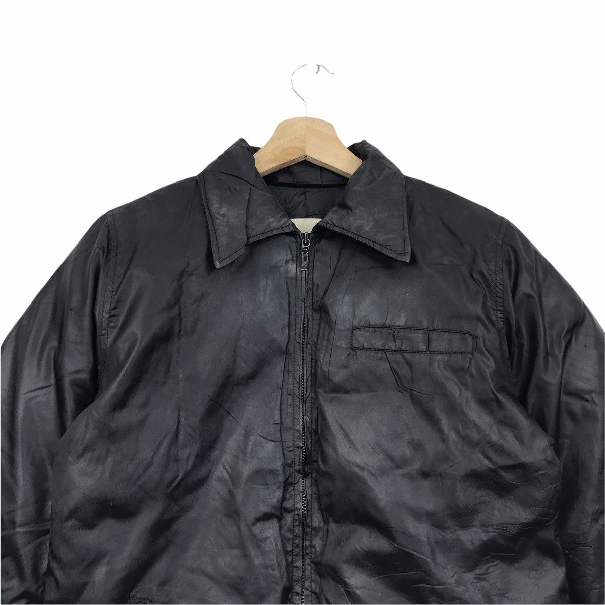 Japanese Brand POU DOU DOU Japanese Brand Black Motorcycle Jacket Size US M / EU 48-50 / 2 - 2 Thumbnail