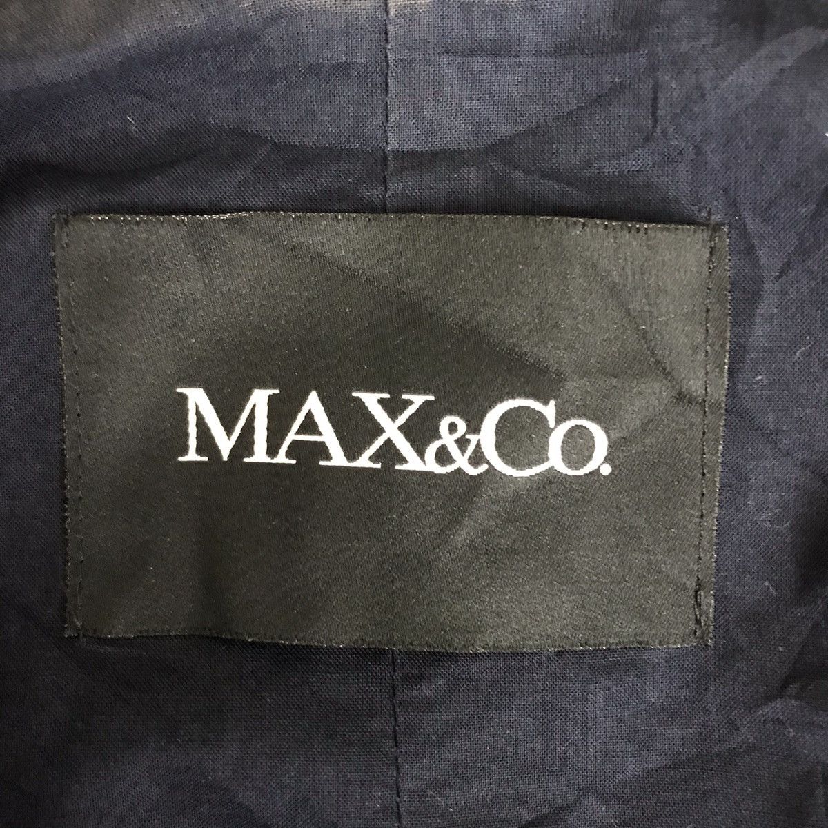 Max Mara MAX MARA & Co Plain Italy Long Coat Overcoat Trench Jacket Size ONE SIZE - 3 Thumbnail