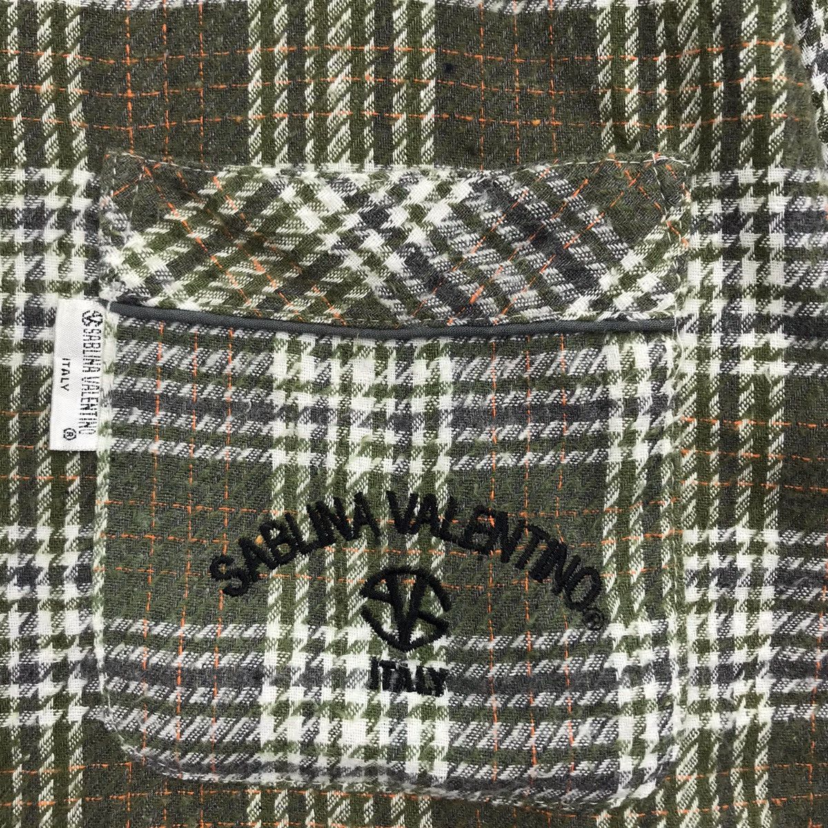 Vintage SABLINA VALENTINO Paris Italy Designer Check Tartan Size US M / EU 48-50 / 2 - 3 Thumbnail