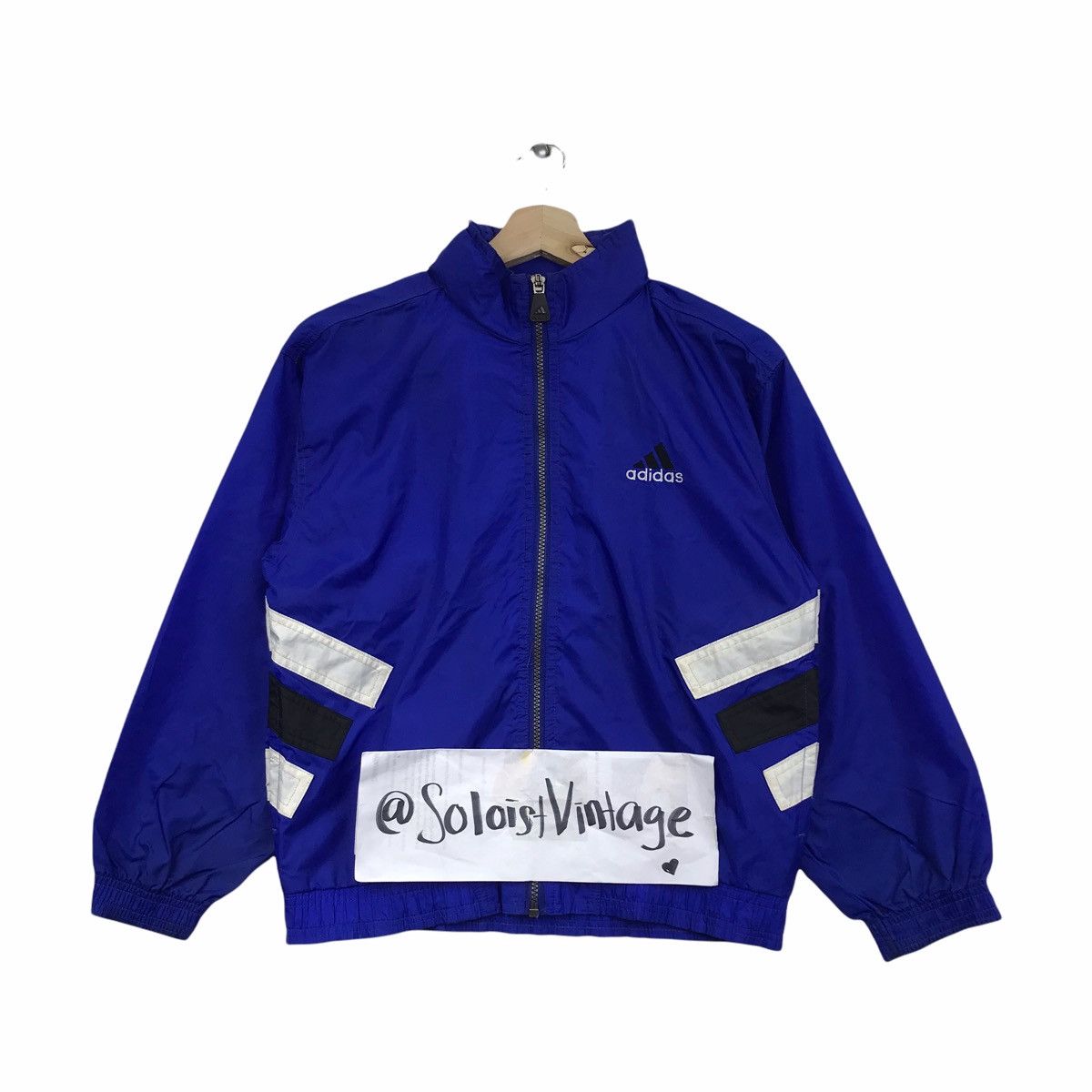 ADIDAS EQUIPMENT Color Block Sportswear Light Bomber Jacket