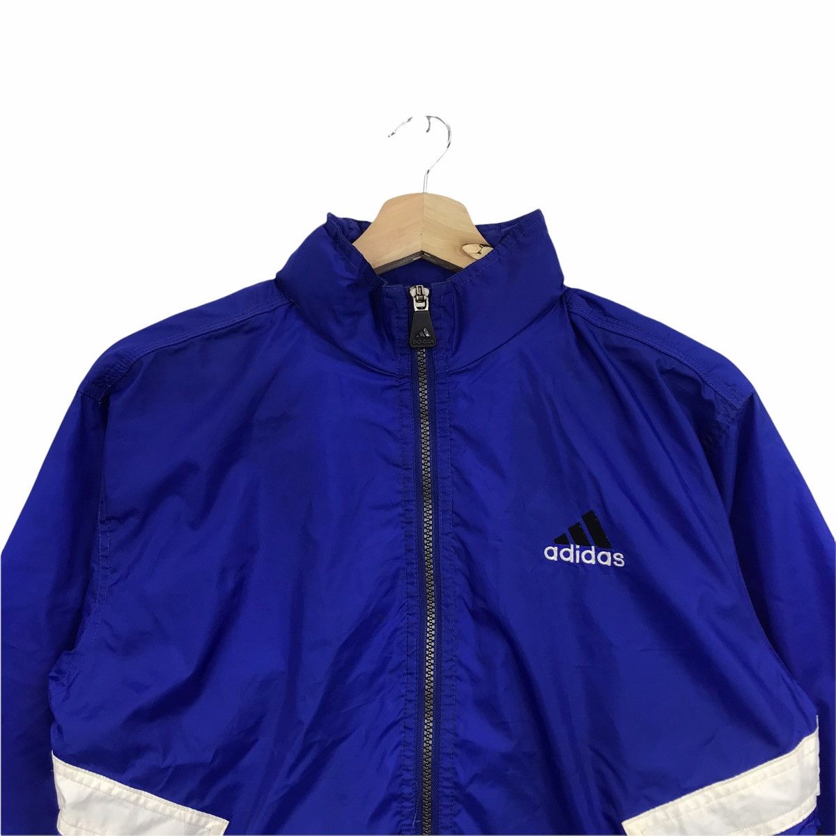 Adidas ADIDAS EQUIPMENT Color Block Sportswear Light Bomber Jacket Size US M / EU 48-50 / 2 - 2 Thumbnail