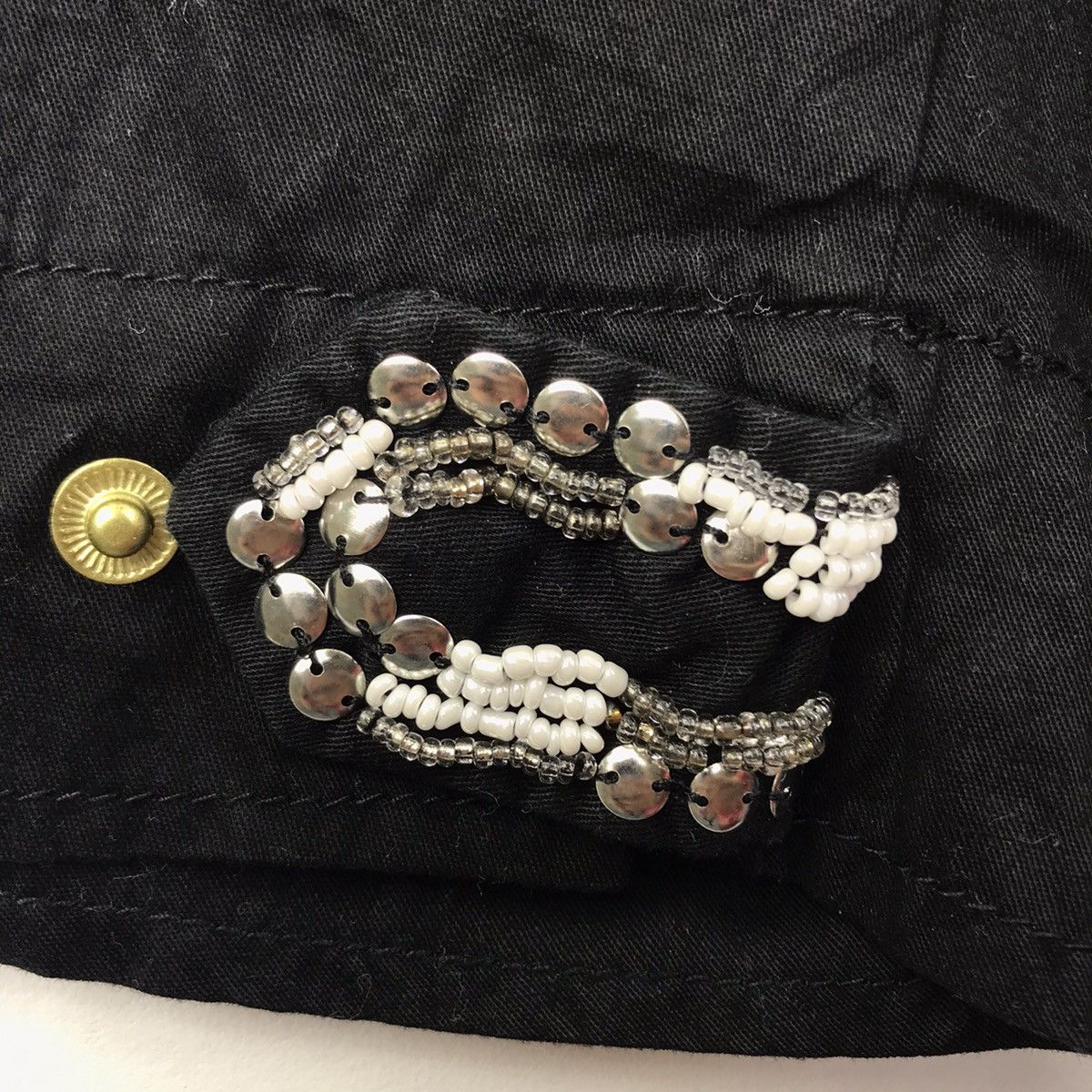 Japanese Brand JEANASIS Fancy Workwear Japanese Brand Army Black Jacket Size US M / EU 48-50 / 2 - 4 Thumbnail