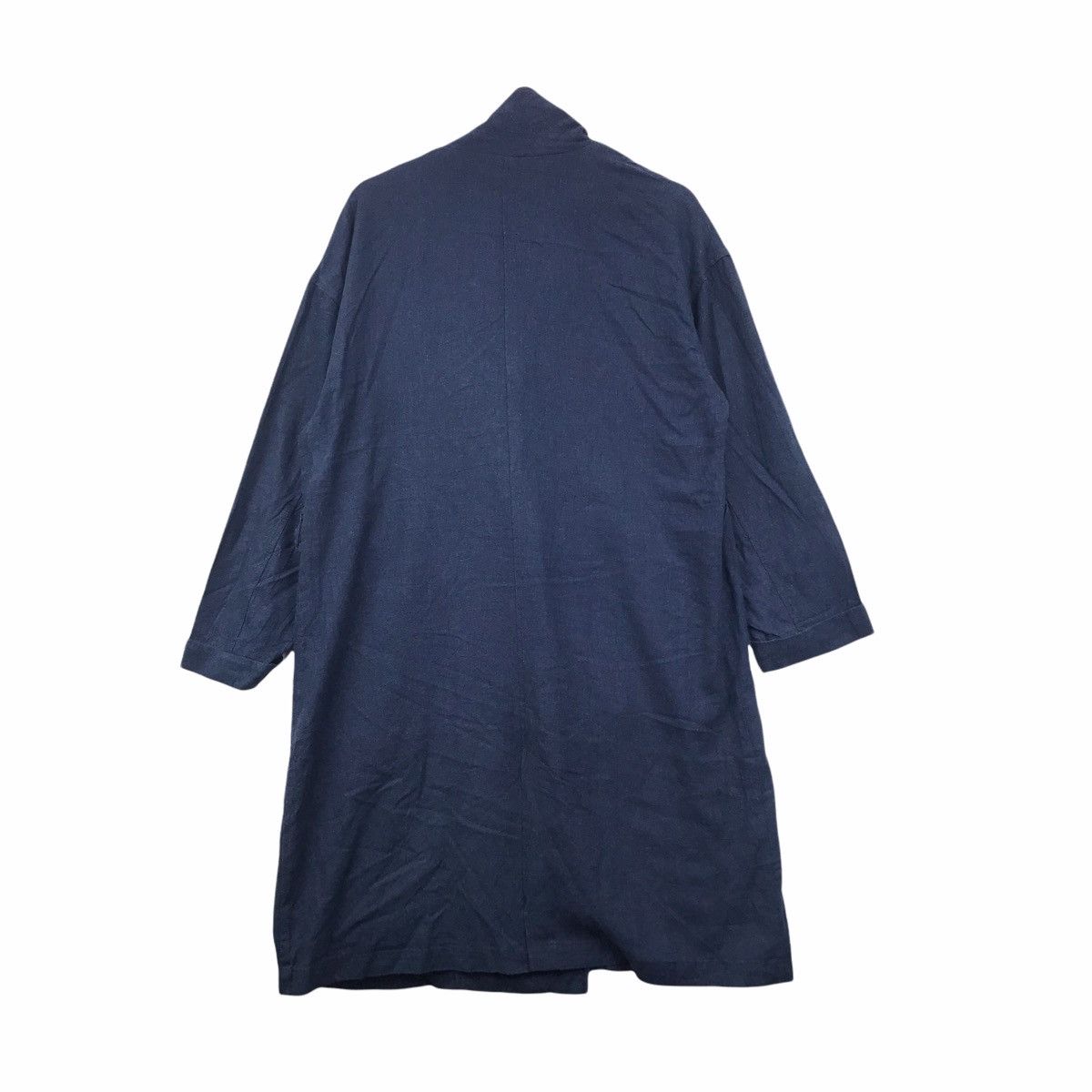 Japanese Brand HK WORKS LONDON Japanese Brand Long Over Coat Size US L / EU 52-54 / 3 - 7 Thumbnail