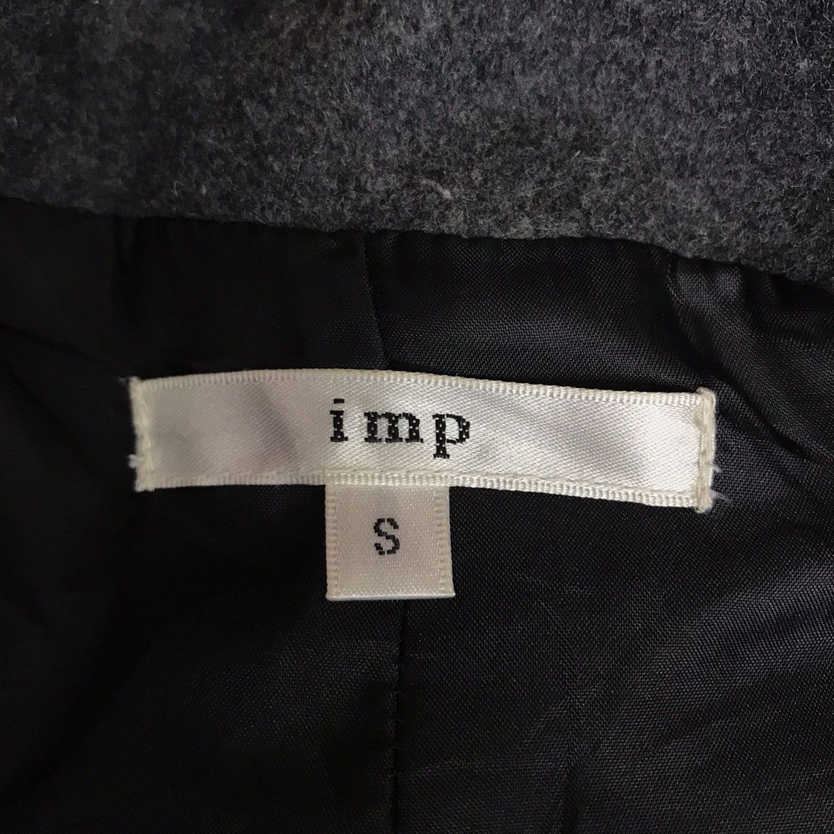 Japanese Brand IMP Japanese Brand Polyester Varsity Jacket Coat Wool Size US S / EU 44-46 / 1 - 3 Thumbnail