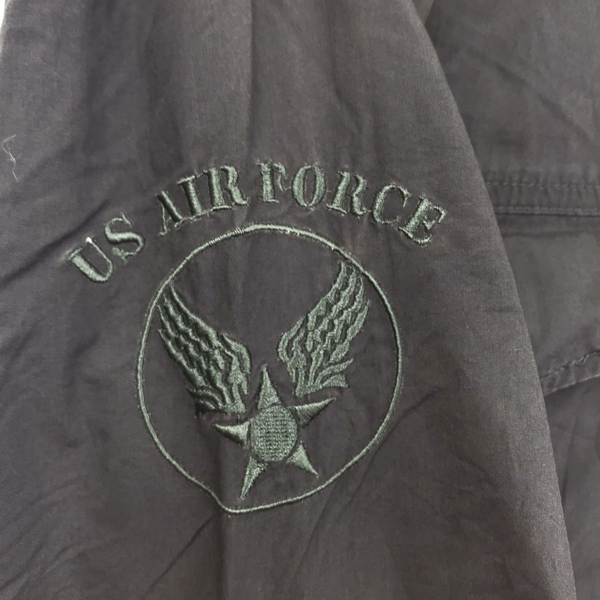 Avirex AVIREX USA Air Force Us Army Green Shirt Short Sleeve Size US L / EU 52-54 / 3 - 4 Thumbnail