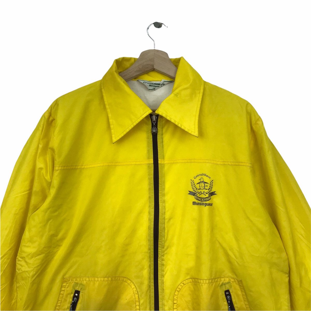 Grand Slam GRANDSLAM MUNSINGWEAR Bomber Windbreaker Jacket Size US M / EU 48-50 / 2 - 2 Thumbnail
