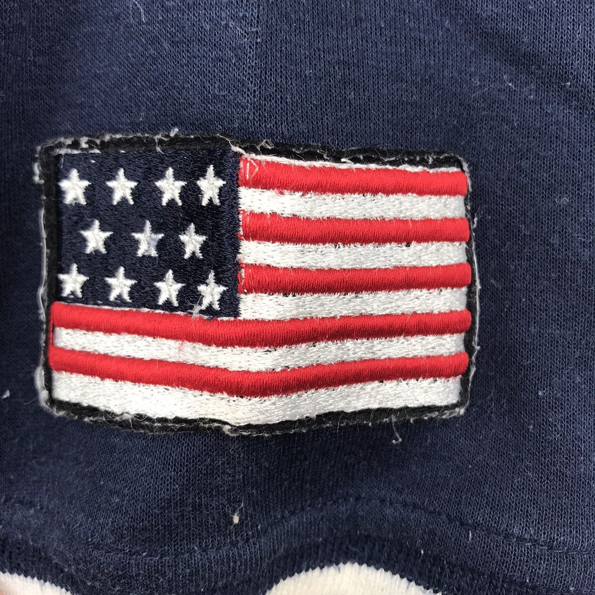 Fiorucci FIORUCCI #67 Italian Designer American Flag Shirt Size US XL / EU 56 / 4 - 4 Thumbnail