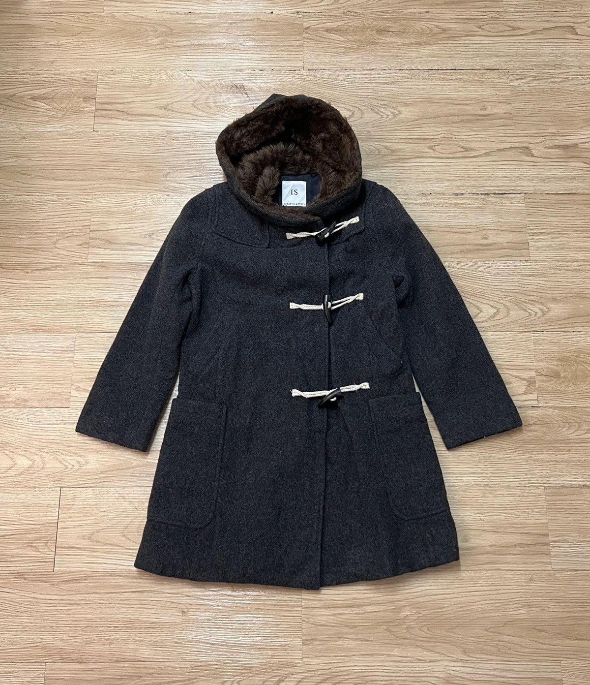 Issey Miyake Issey Miyake Sunoa Kuwahara Wool Duffle Coat Size US M / EU 48-50 / 2 - 2 Thumbnail