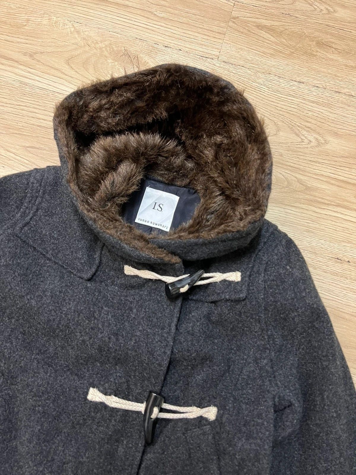 Issey Miyake Issey Miyake Sunoa Kuwahara Wool Duffle Coat Size US M / EU 48-50 / 2 - 3 Thumbnail
