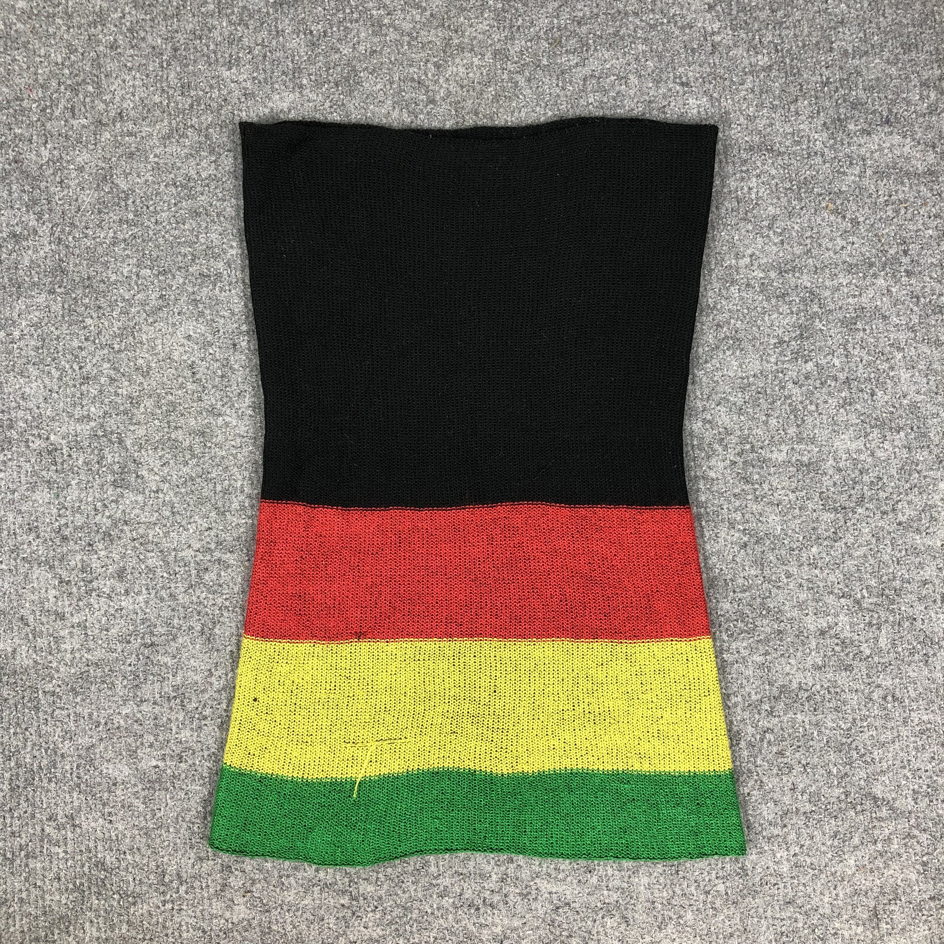 Vintage Vintage Rasta Marijuana Beanie Hat B1053 Size ONE SIZE - 7 Thumbnail