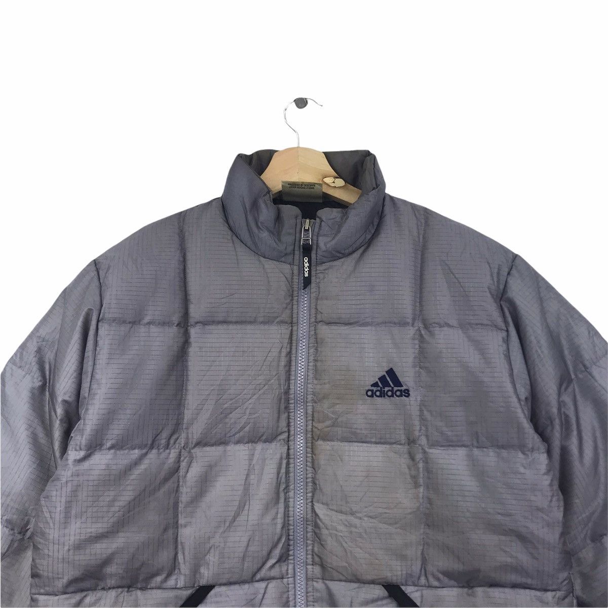Adidas ADIDAS EQUIPMENT Sportswear Puffer Bomber Jacket Size US M / EU 48-50 / 2 - 2 Thumbnail