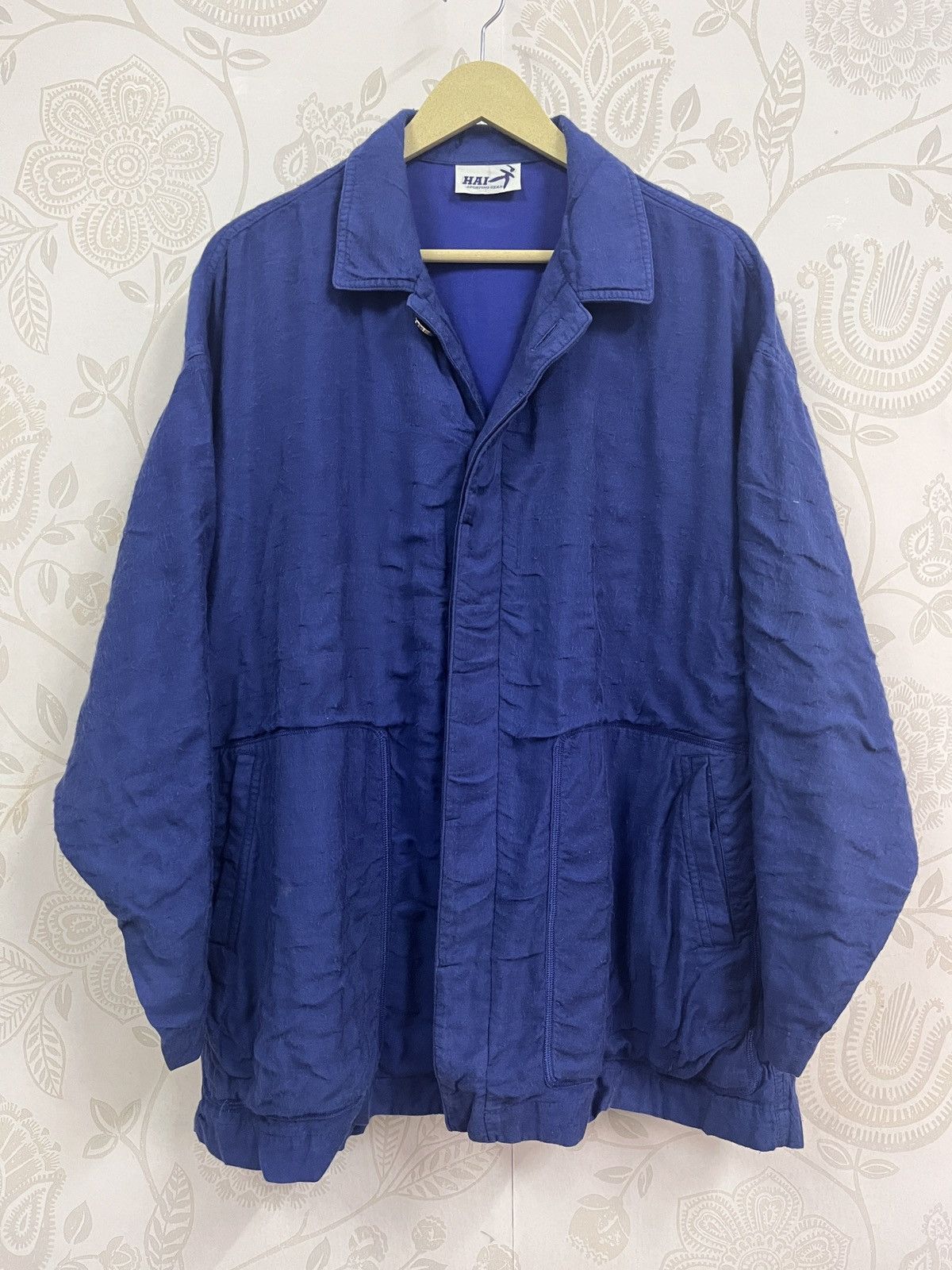 Hai Sporting Gear × Issey Miyake × Vintage Hai Sporting Gear Issey Miyake Vintage 1980s Long Sleeves Size US XL / EU 56 / 4 - 20 Thumbnail