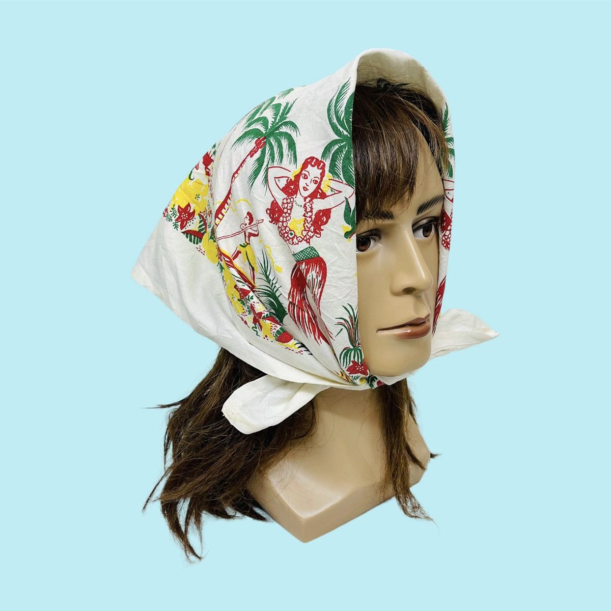 HAWAII HANDMADE BANDANA HANDKERCHIEF NECKERCHIEF SCARF