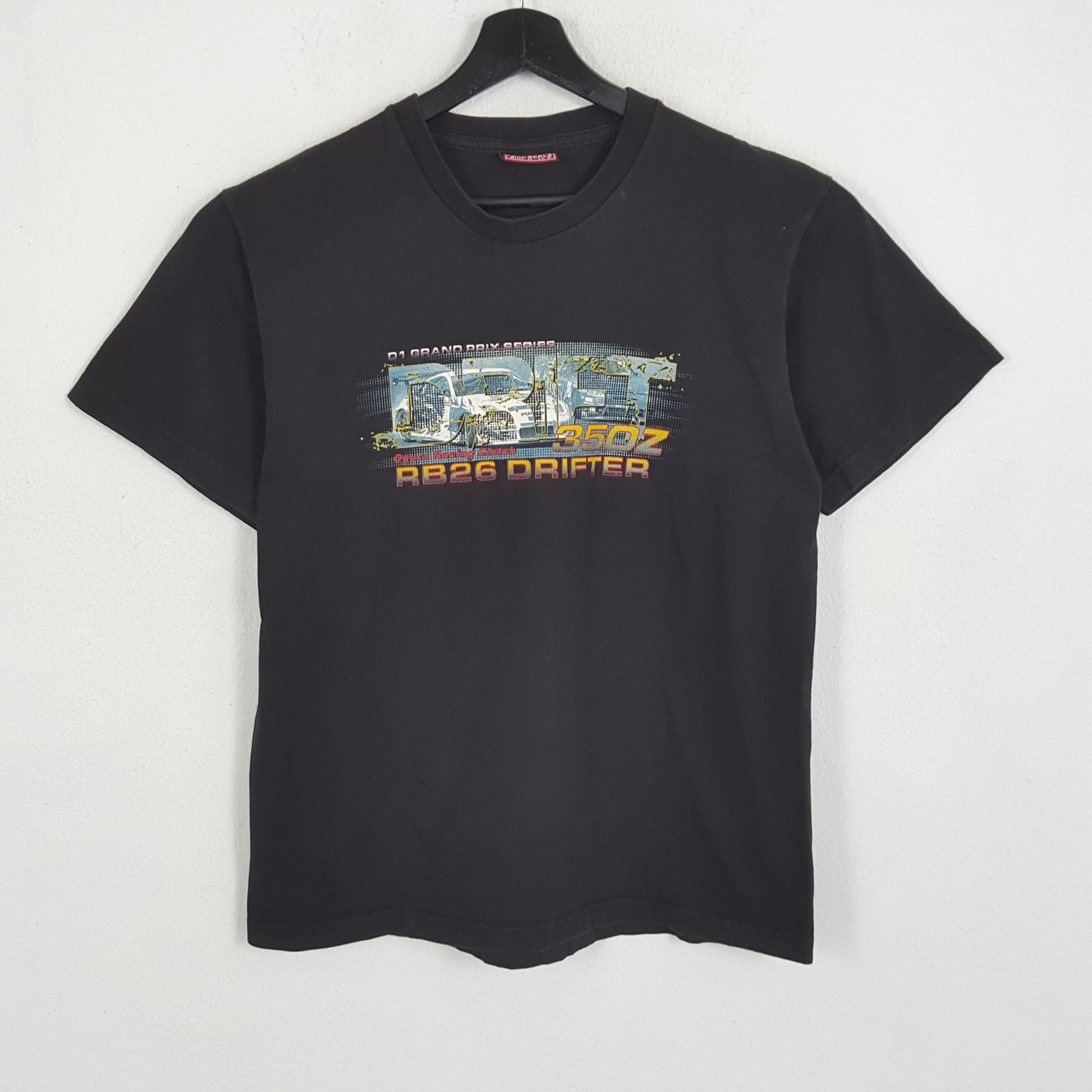 Japanese Brand × Vintage DRIFT D1 GRAND PRIX SERIES RB26 Motorsports Racing Tshirt Size US M / EU 48-50 / 2 - 3 Thumbnail