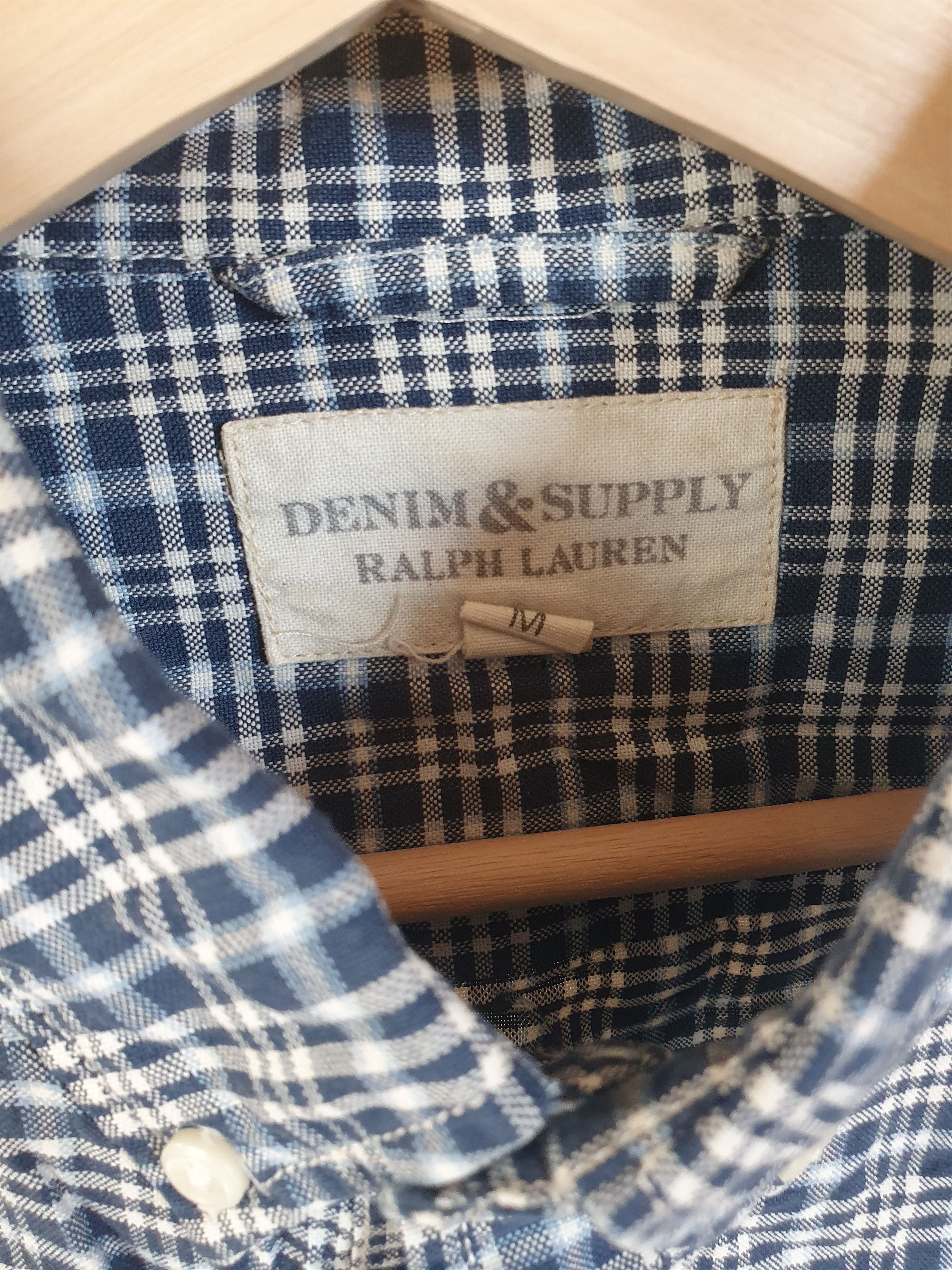 Denim & Supply Ralph Lauren Denim & Supply Ralph Lauren Flannel Plaid Shirt sz M Size US M / EU 48-50 / 2 - 2 Thumbnail