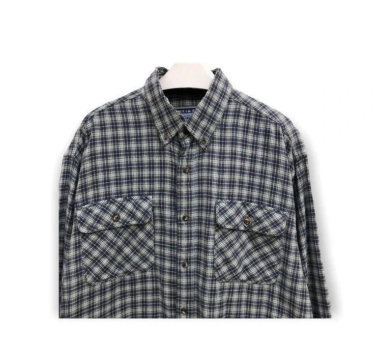 Vintage Vintage Break Off Plaid Tartan Flannel Shirt 👕 Size US L / EU 52-54 / 3 - 3 Thumbnail