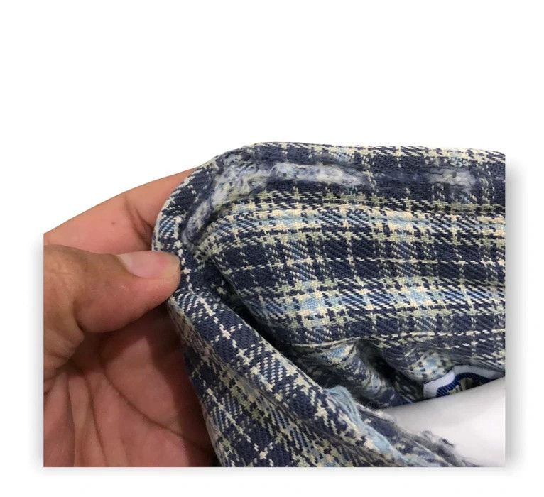 Vintage Vintage Break Off Plaid Tartan Flannel Shirt 👕 Size US L / EU 52-54 / 3 - 5 Thumbnail