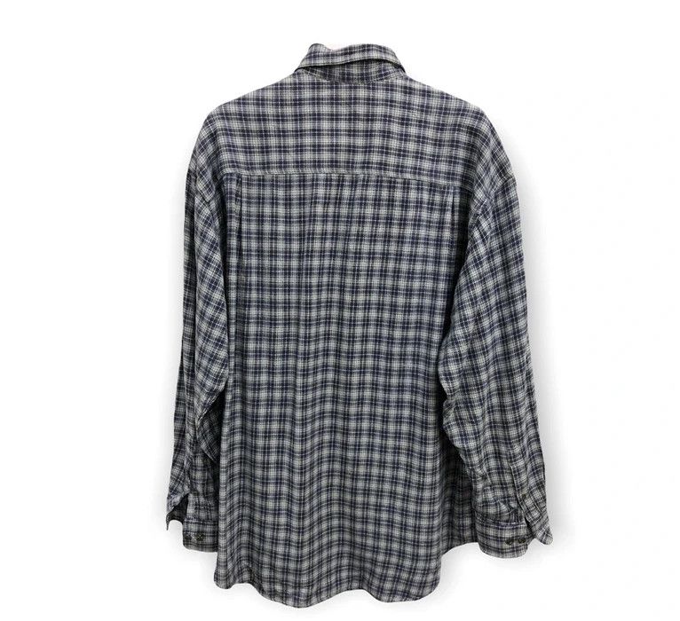 Vintage Vintage Break Off Plaid Tartan Flannel Shirt 👕 Size US L / EU 52-54 / 3 - 2 Thumbnail