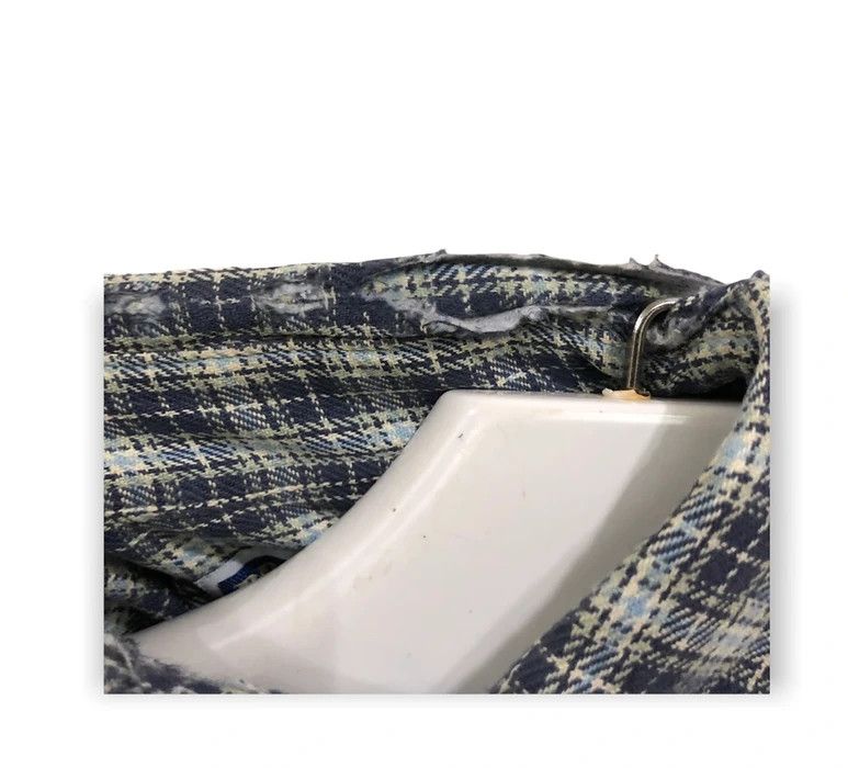 Vintage Vintage Break Off Plaid Tartan Flannel Shirt 👕 Size US L / EU 52-54 / 3 - 4 Thumbnail
