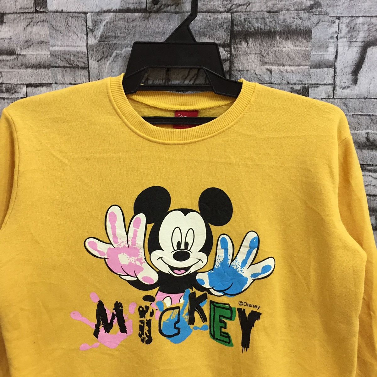 Mickey Mouse Vintage Mickey Mouse sweatshirt big design cartoon fit M Size US M / EU 48-50 / 2 - 2 Thumbnail