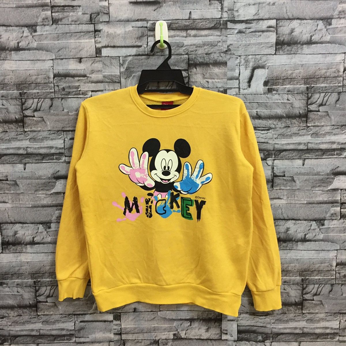 Mickey Mouse Vintage Mickey Mouse sweatshirt big design cartoon fit M Size US M / EU 48-50 / 2 - 1 Thumbnail