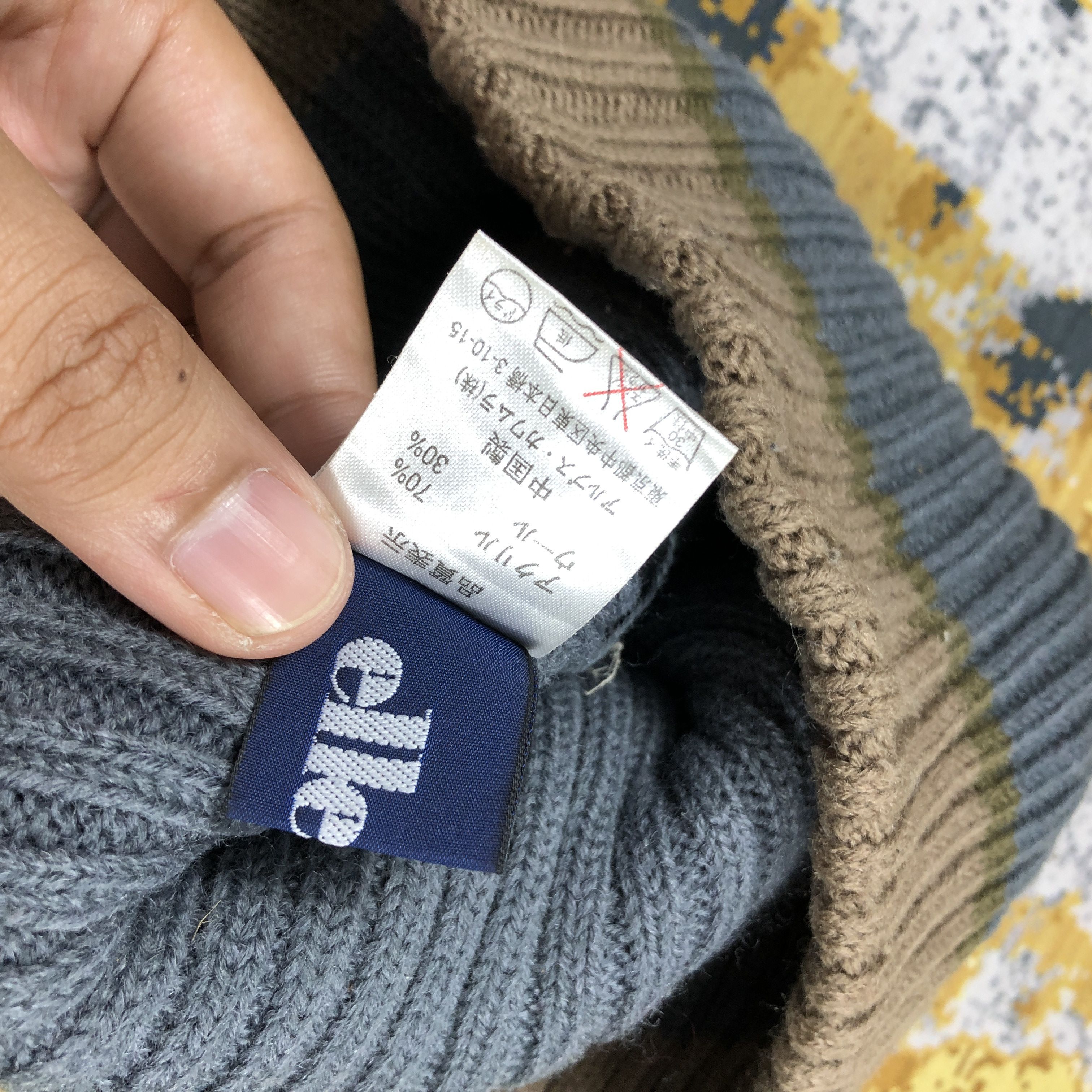 Ellesse × Vintage Vintage Ellesse Beanie Hat B2045 Size ONE SIZE - 8 Thumbnail