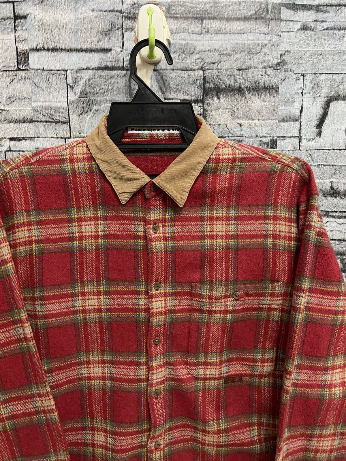 Mademoiselle Non Non Mademoiselle Non Non Flannel single pocket workwear fit M Size US M / EU 48-50 / 2 - 2 Thumbnail