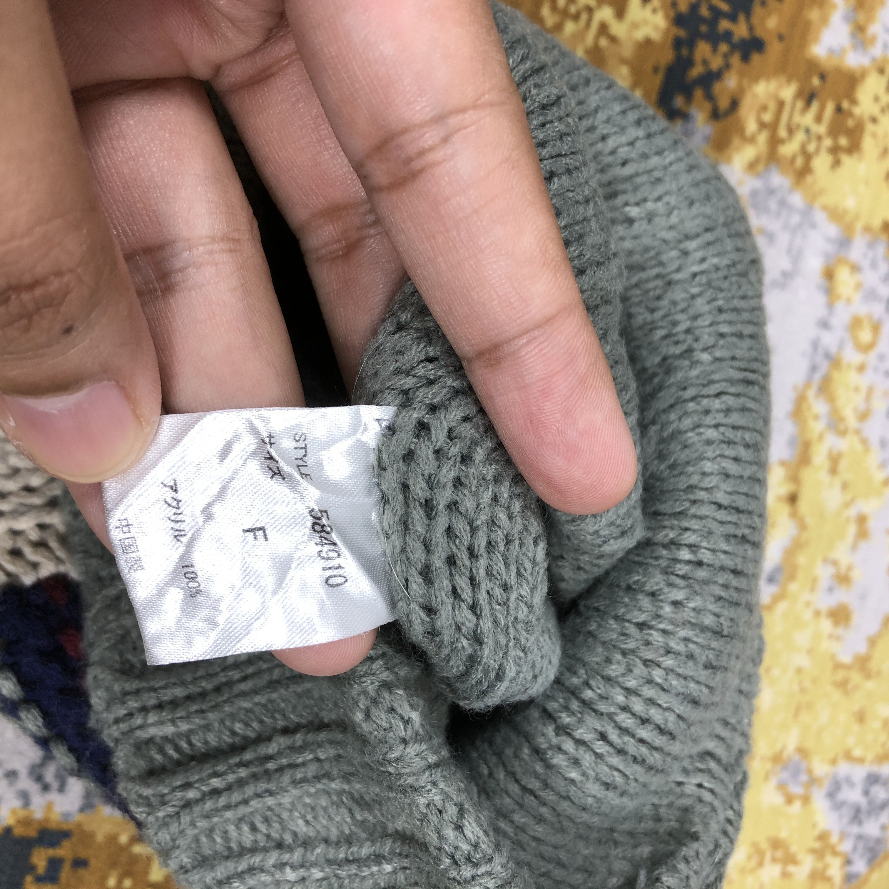 Ocean Pacific × Vintage Vintage Ocean Pacific Knit Beanie Hat B1690 Size ONE SIZE - 7 Thumbnail