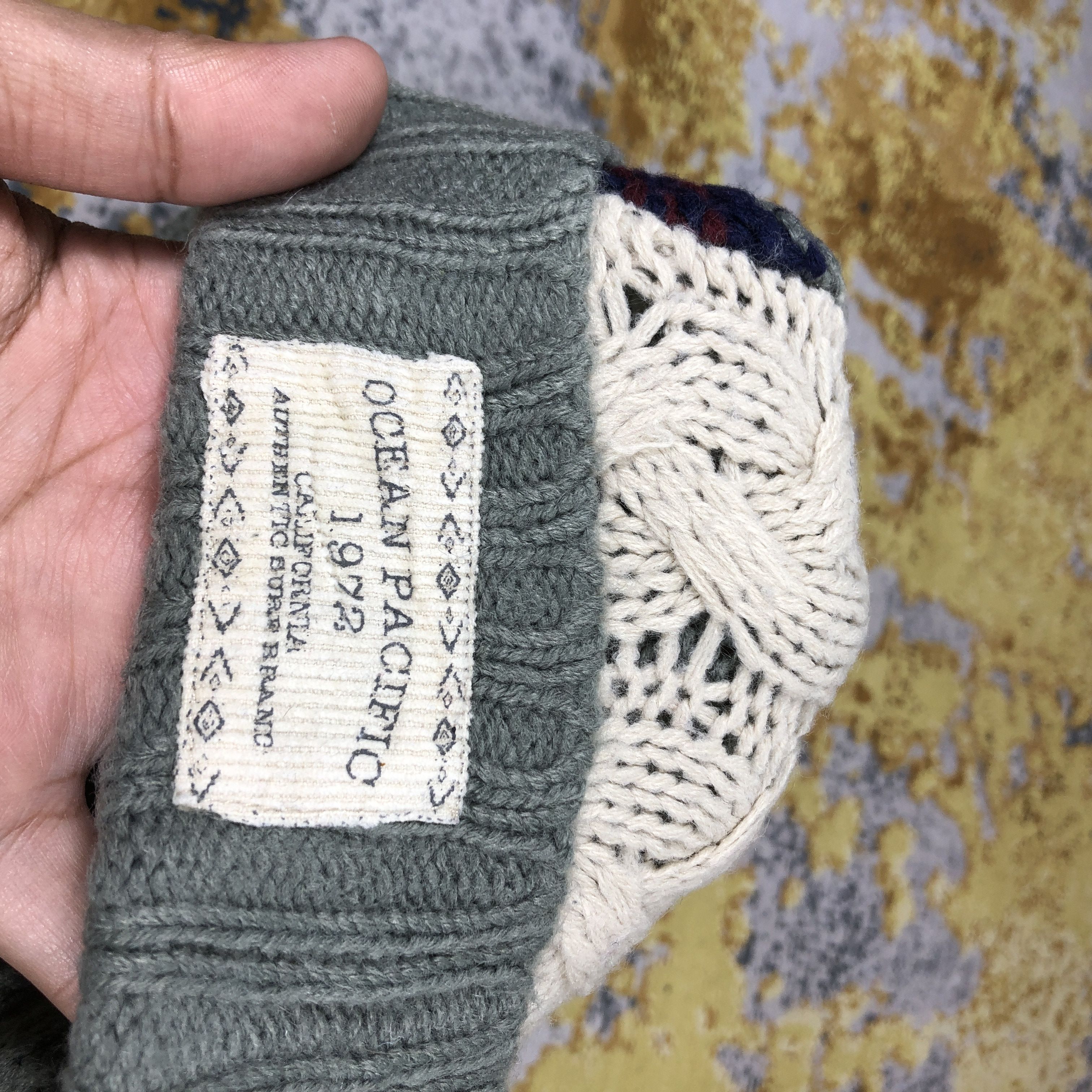 Ocean Pacific × Vintage Vintage Ocean Pacific Knit Beanie Hat B1690 Size ONE SIZE - 6 Thumbnail