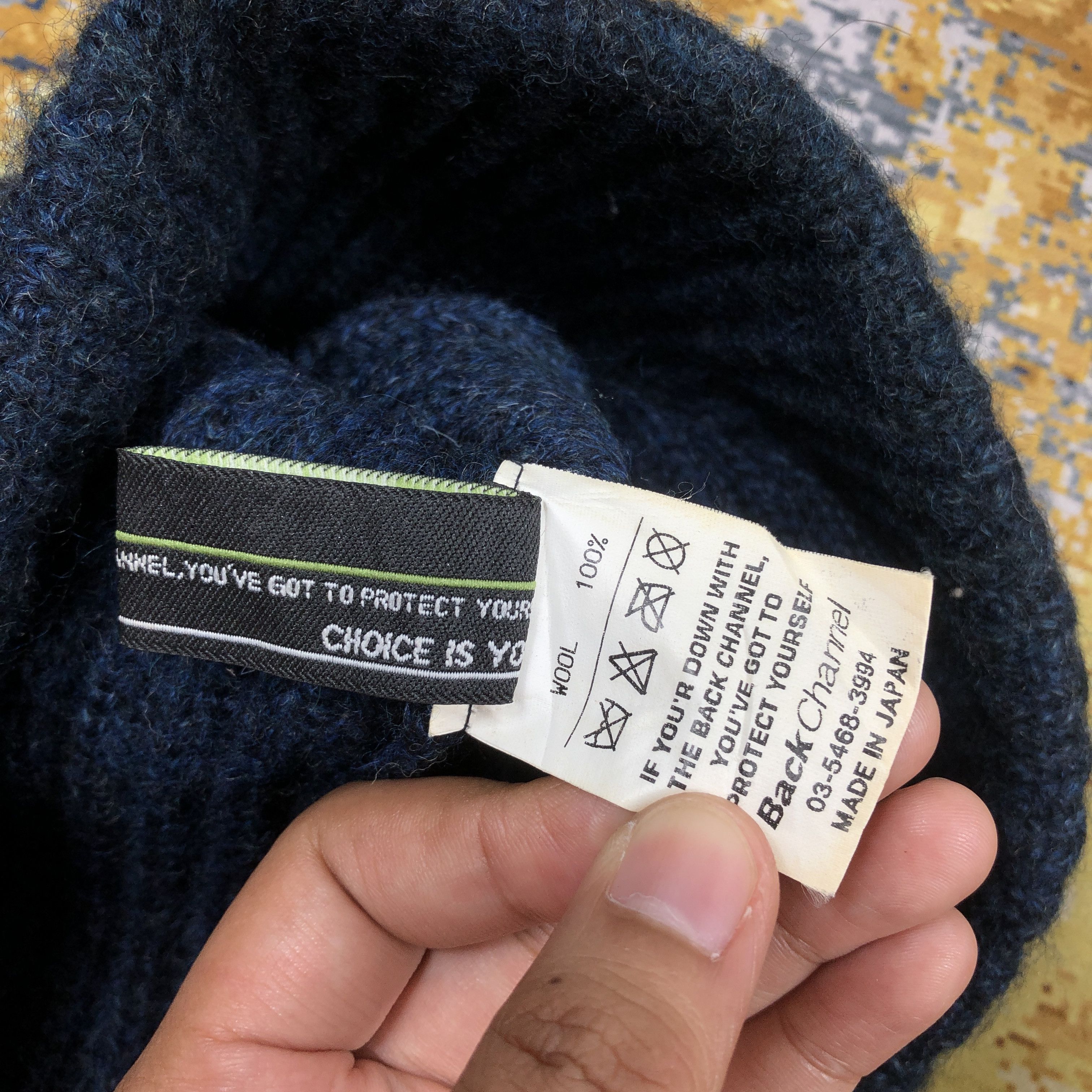 Japanese Brand × Vintage Vintage Back Channel Beanie Hat B1613 Size ONE SIZE - 8 Thumbnail