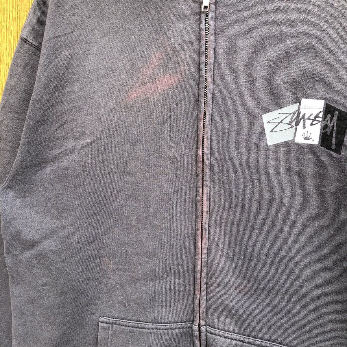 Stussy Vintage Stussy Streetwear Hoodie Zipper Jumper Size US L / EU 52-54 / 3 - 11 Thumbnail