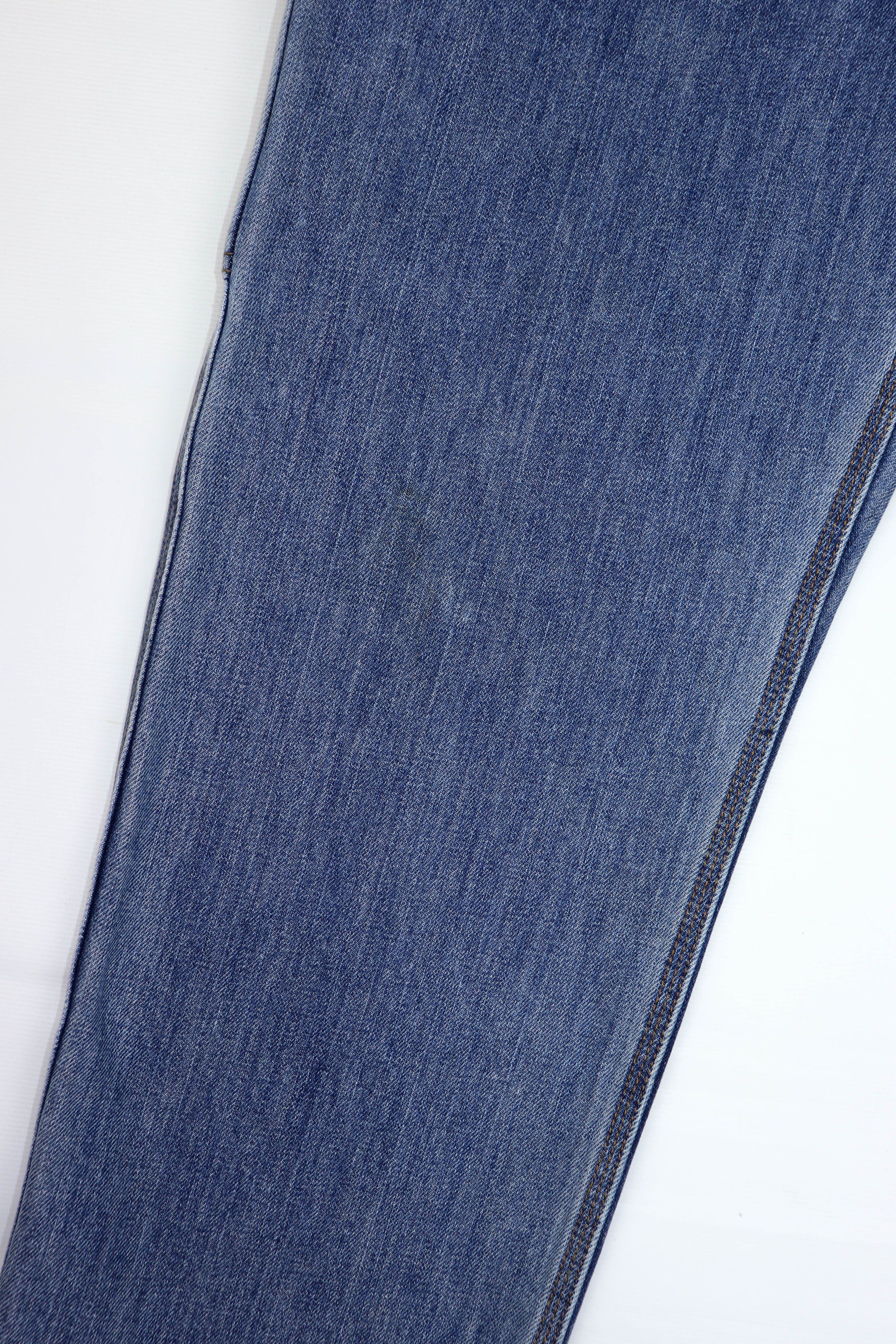 Levi's Levi's 550 Vintage Blue Washed Denim Relaxed Carpenter Jeans Size US 34 / EU 50 - 4 Thumbnail
