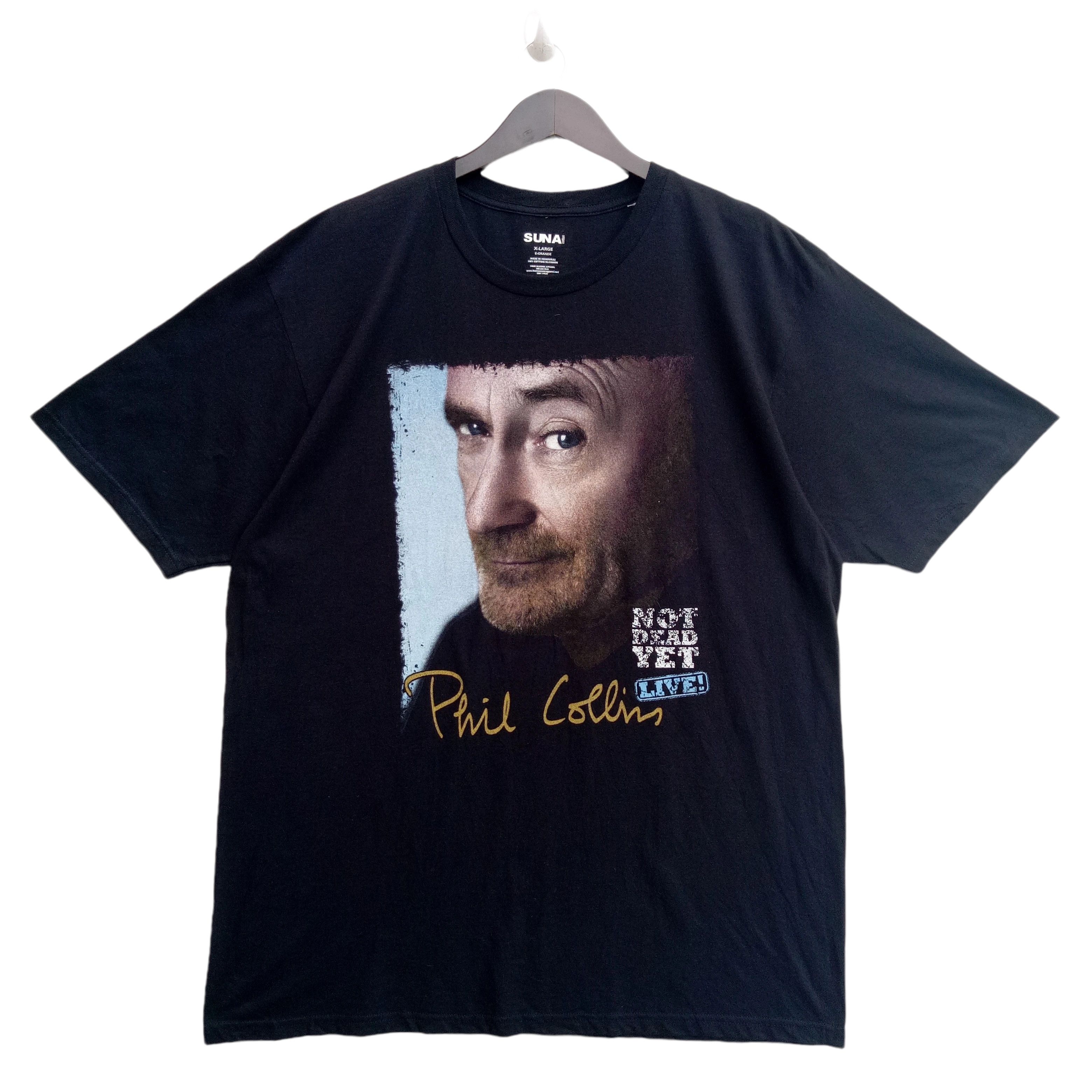 Band Tees PHIL COLLINS singer band Genesis not dead yet tour shirt Size US XL / EU 56 / 4 - 1 Thumbnail