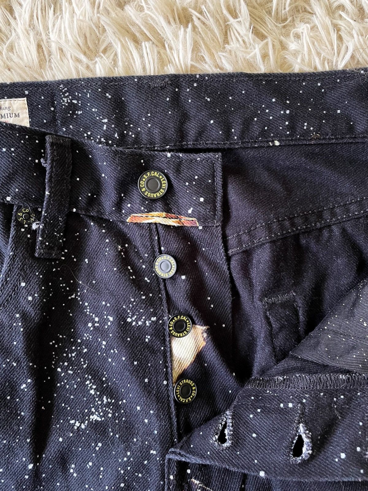 Levi's × Star Wars Levi’s x Star Wars 501 ST Overprinted Jeans Size US 29 - 3 Thumbnail