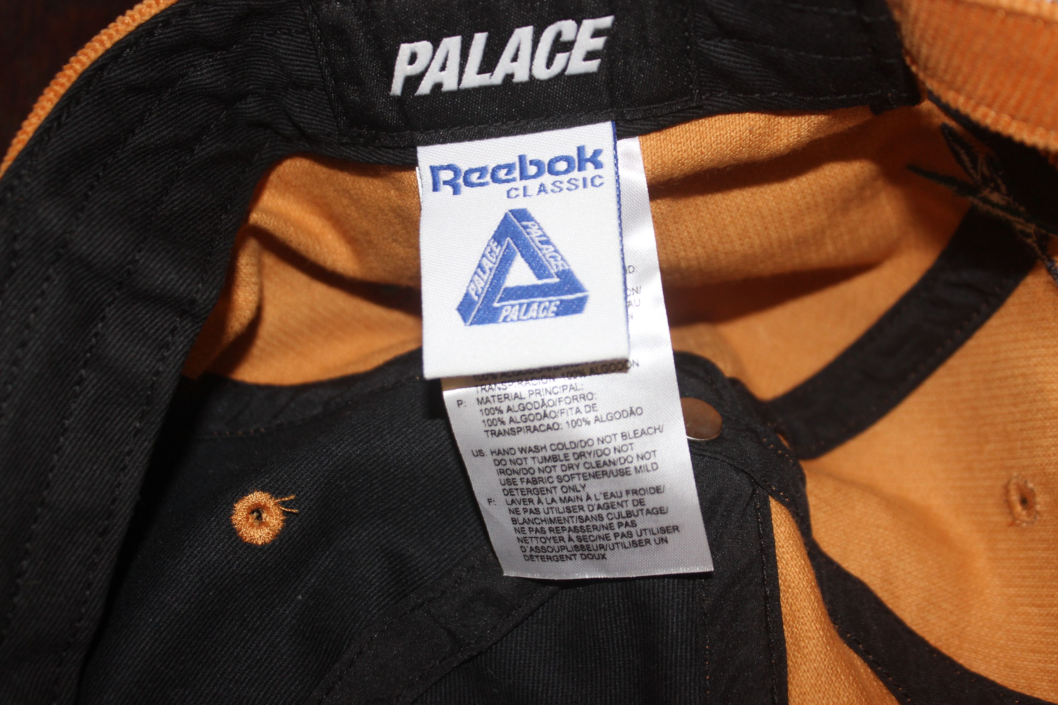Palace × Reebok Palace x Reebok NPC 6-Panel Hat Corduroy Size ONE SIZE - 5 Thumbnail
